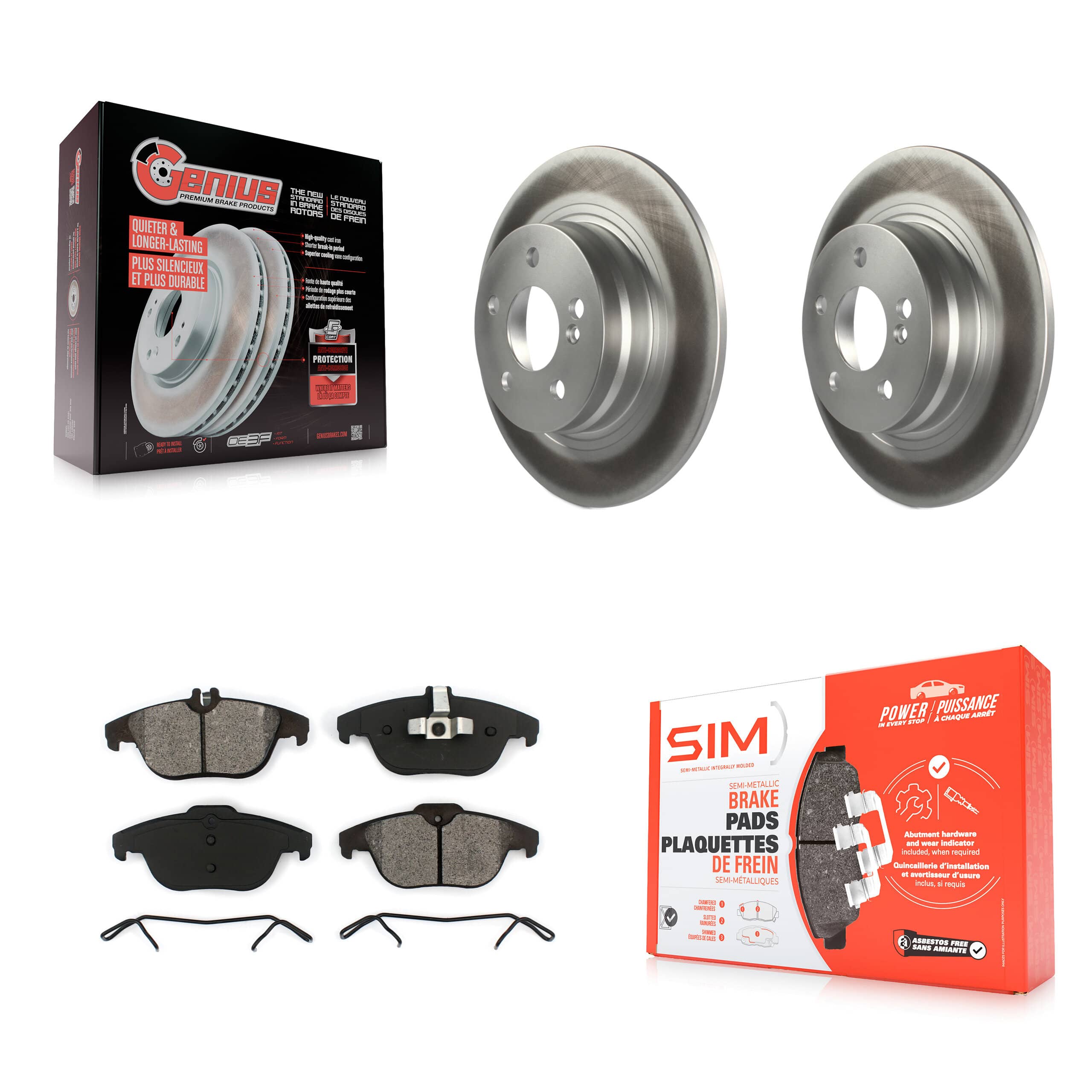 Transit Auto - KGS-101435 - Rear Disc Brake Kits