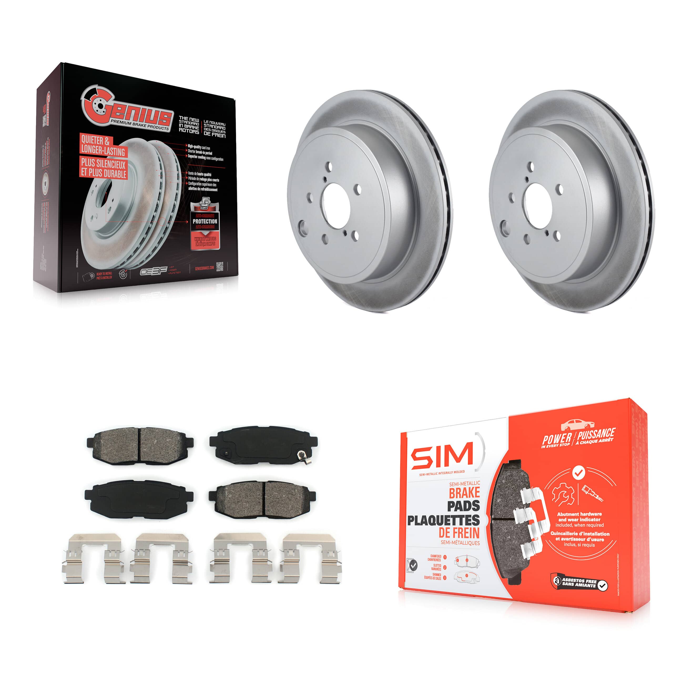 Transit Auto - KGS-101447 - Rear Disc Brake Kits