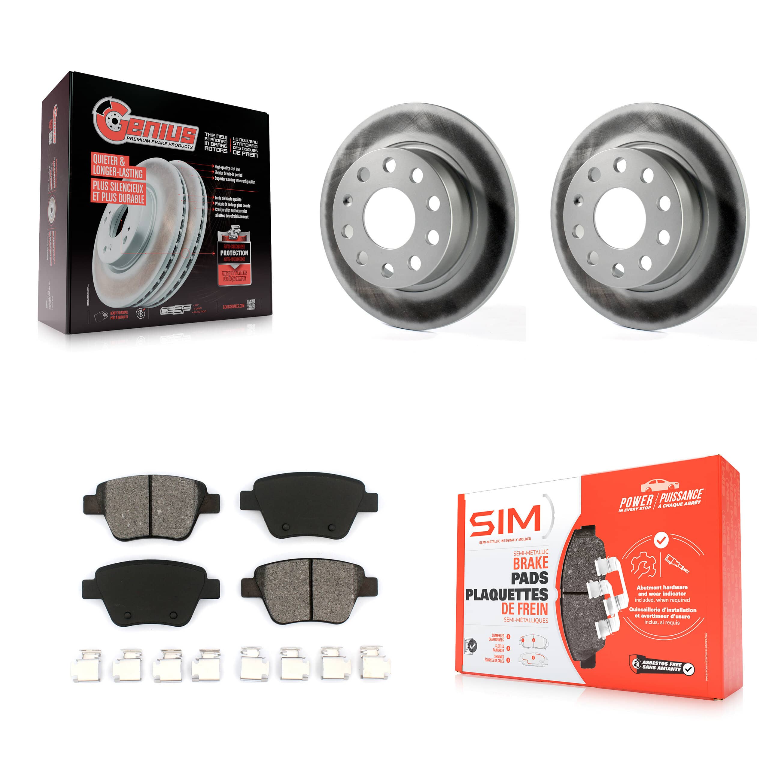 Transit Auto - KGS-101455 - Rear Disc Brake Kits
