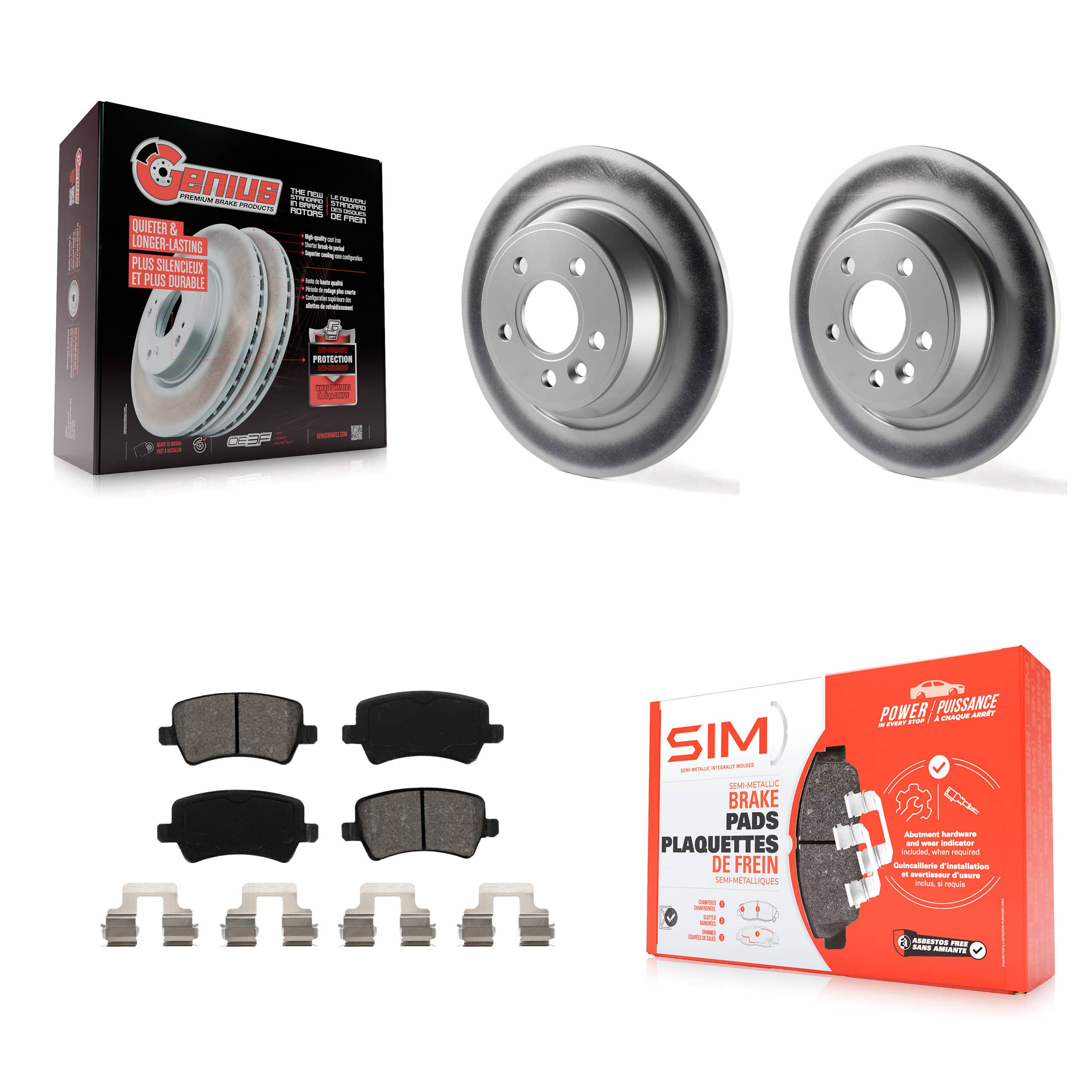 Transit Auto - KGS-101465 - Rear Disc Brake Kits