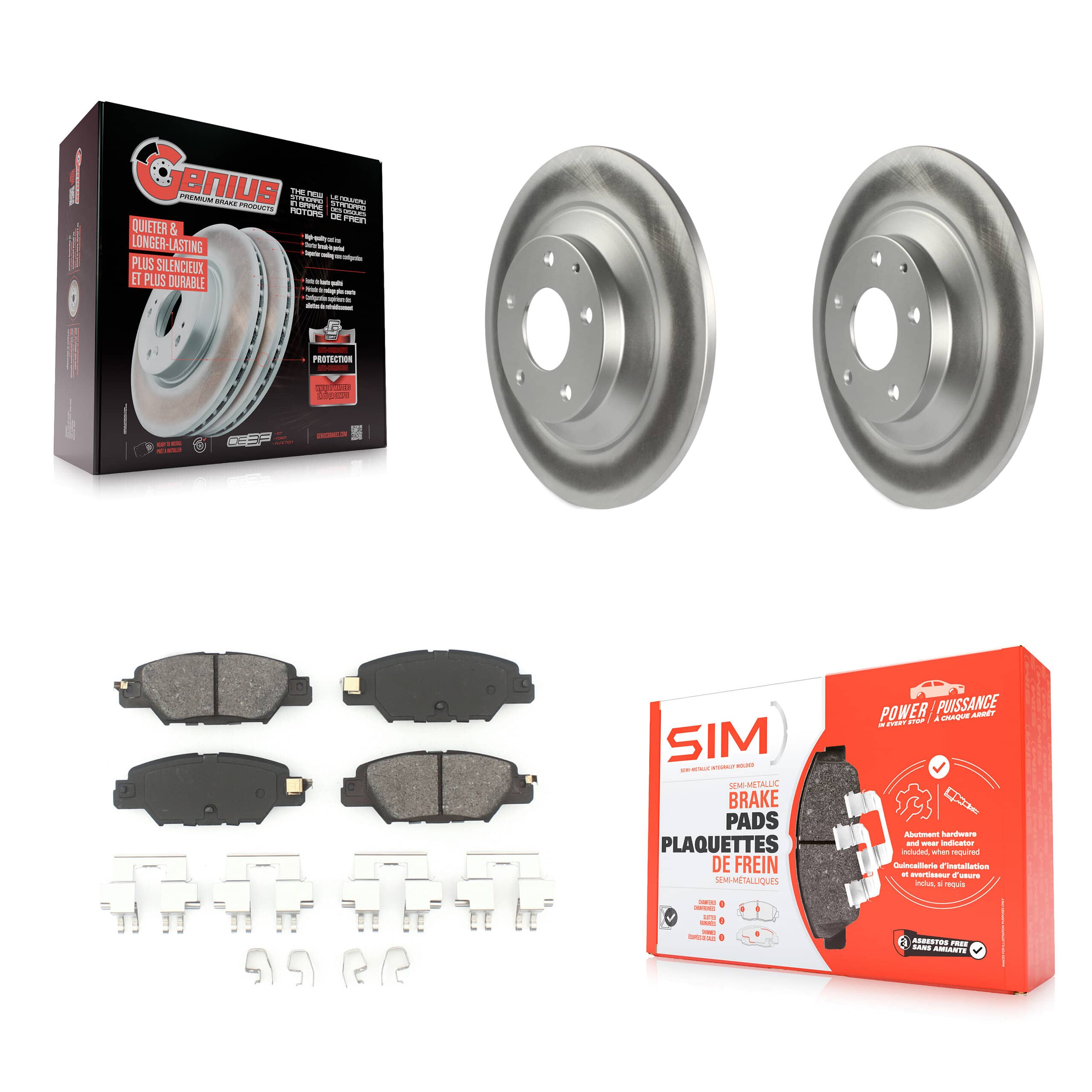 Transit Auto - KGS-101690 - Rear Disc Brake Kits