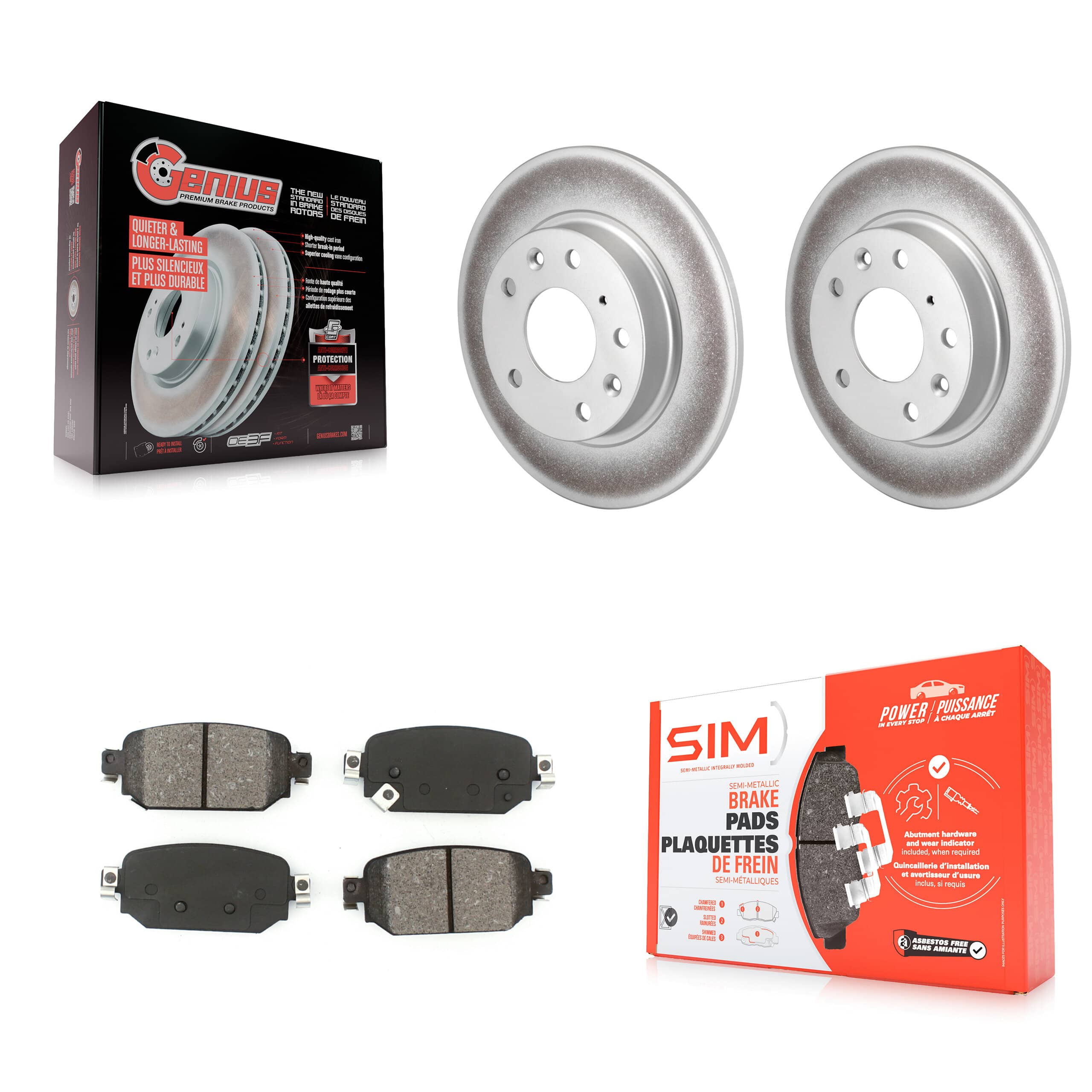 Transit Auto - KGS-101693 - Rear Disc Brake Kits