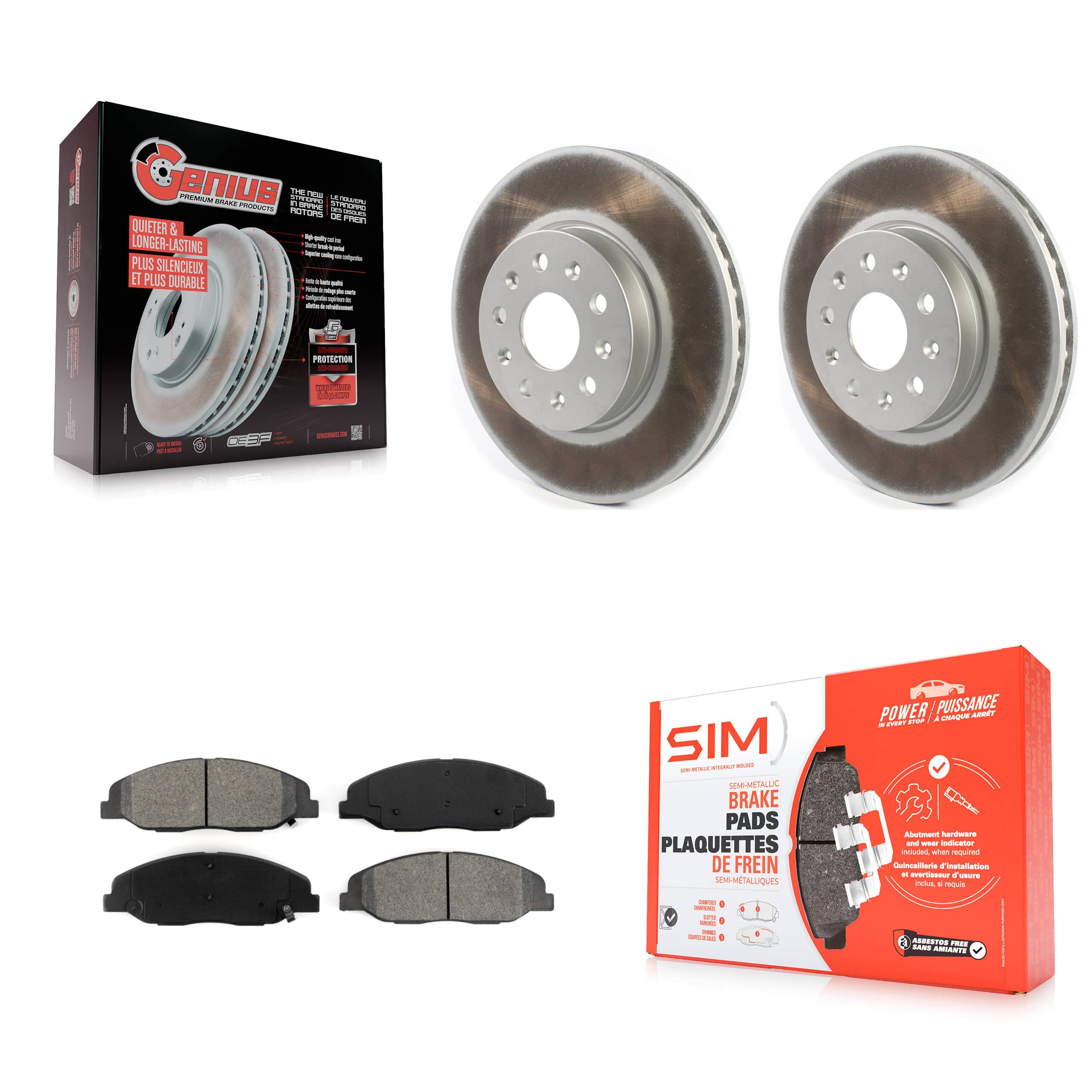Transit Auto - KGS-101785 - Front Disc Brake Kits