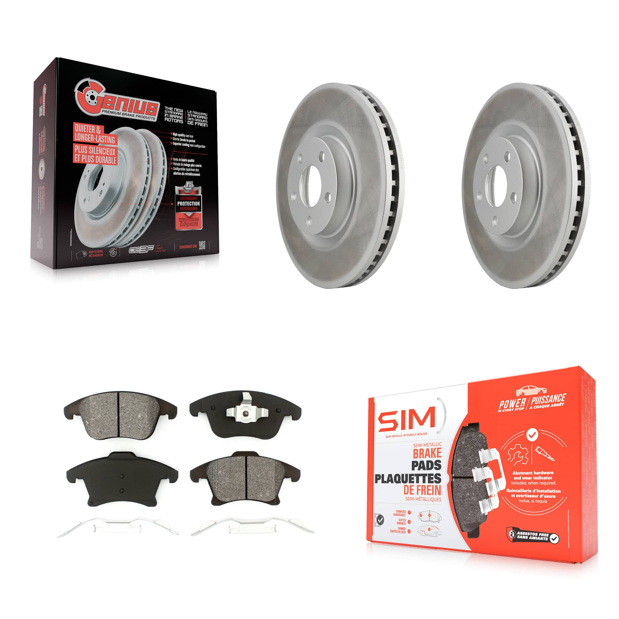 Transit Auto - KGS-101786 - Front Disc Brake Kits
