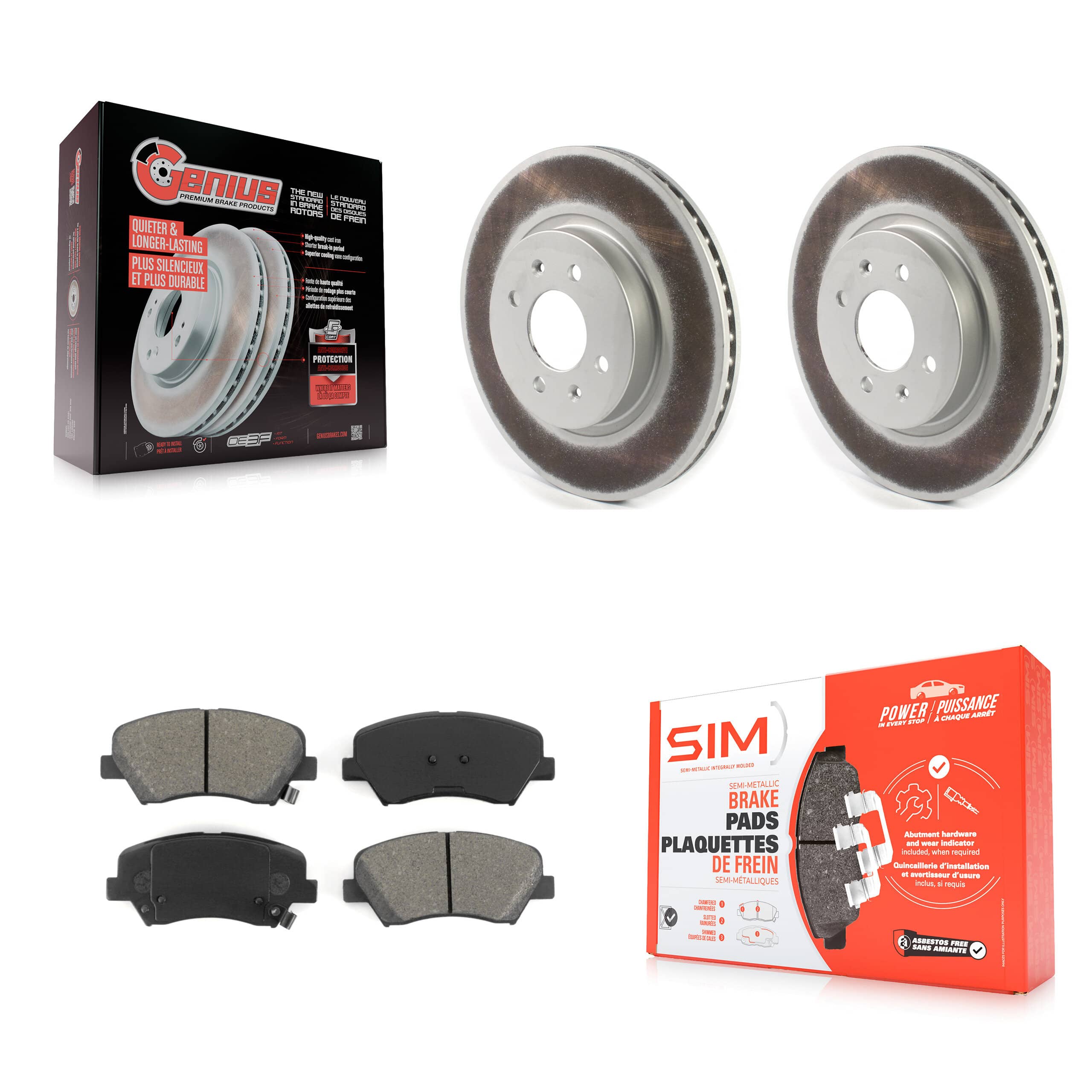Transit Auto - KGS-101797 - Front Disc Brake Kits