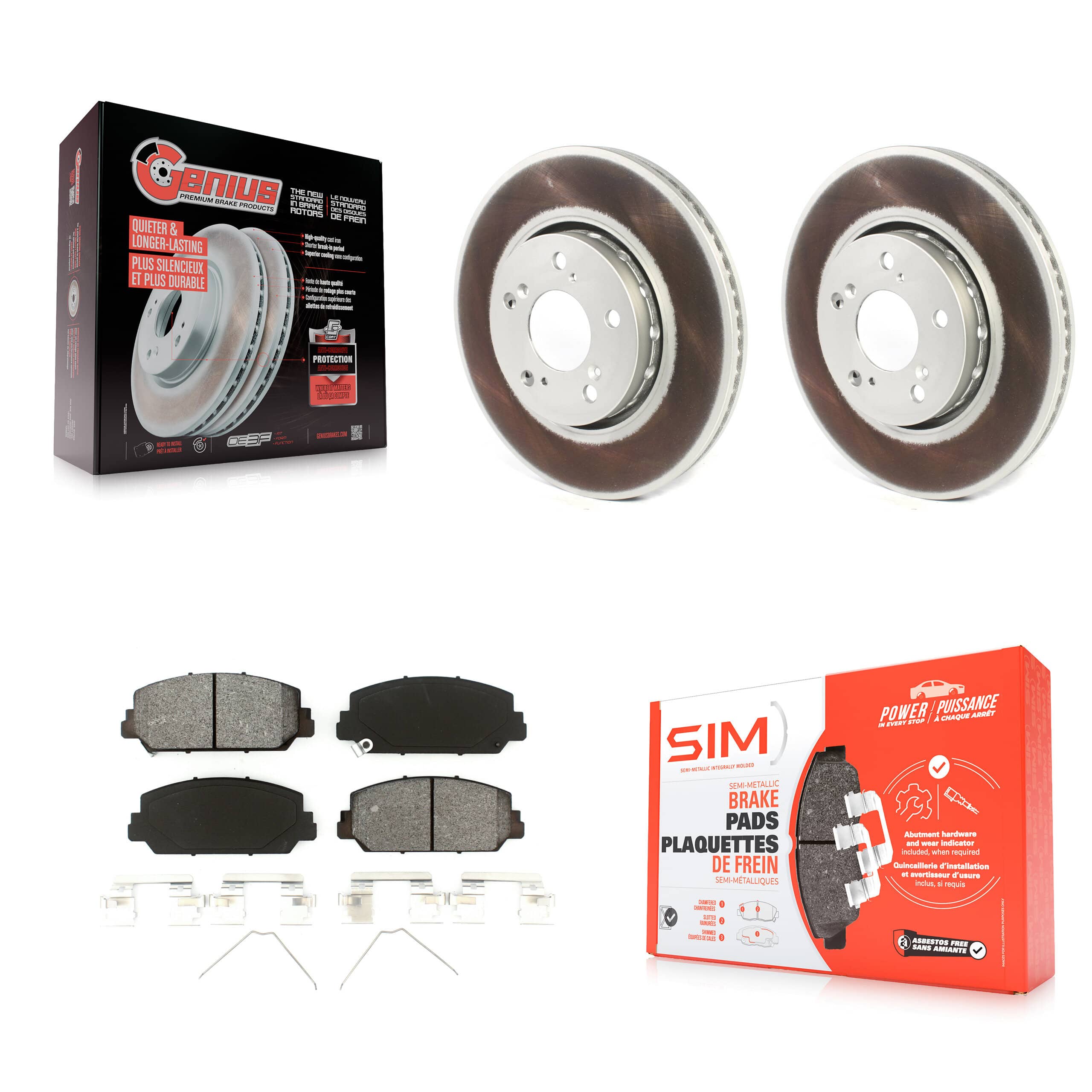 Transit Auto - KGS-101798 - Front Disc Brake Kits