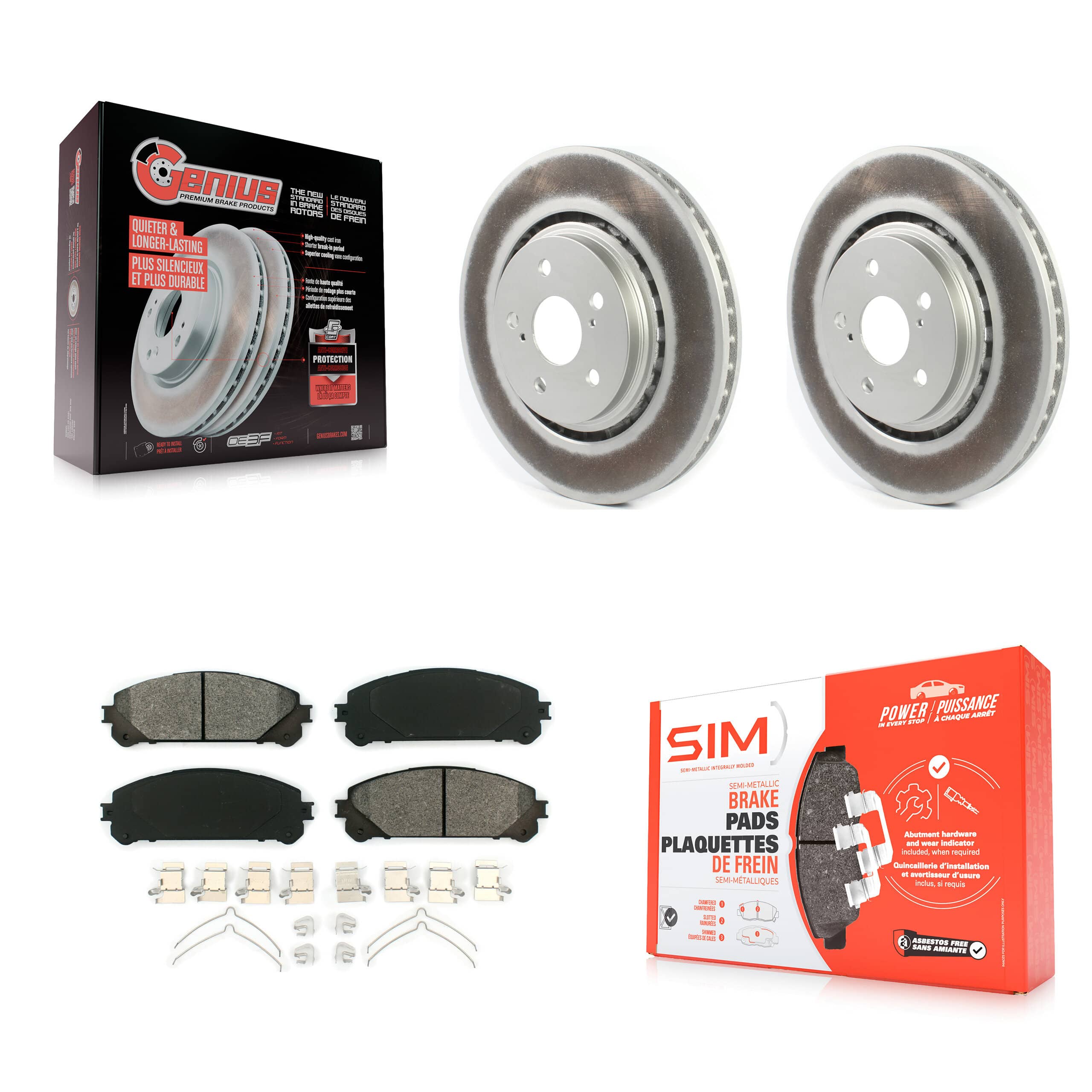 Transit Auto - KGS-101803 - Front Disc Brake Kits