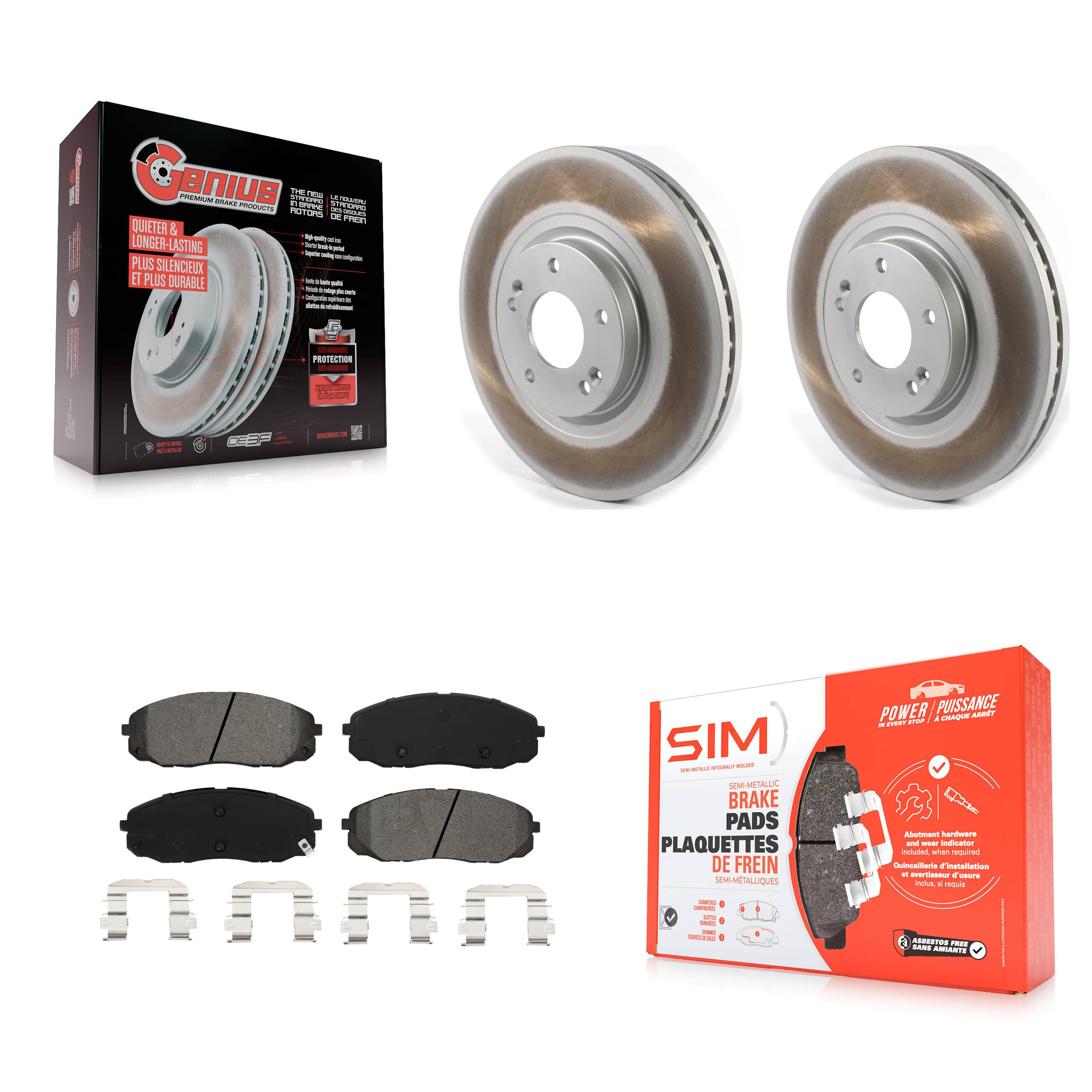 Transit Auto - KGS-101806 - Front Disc Brake Kits