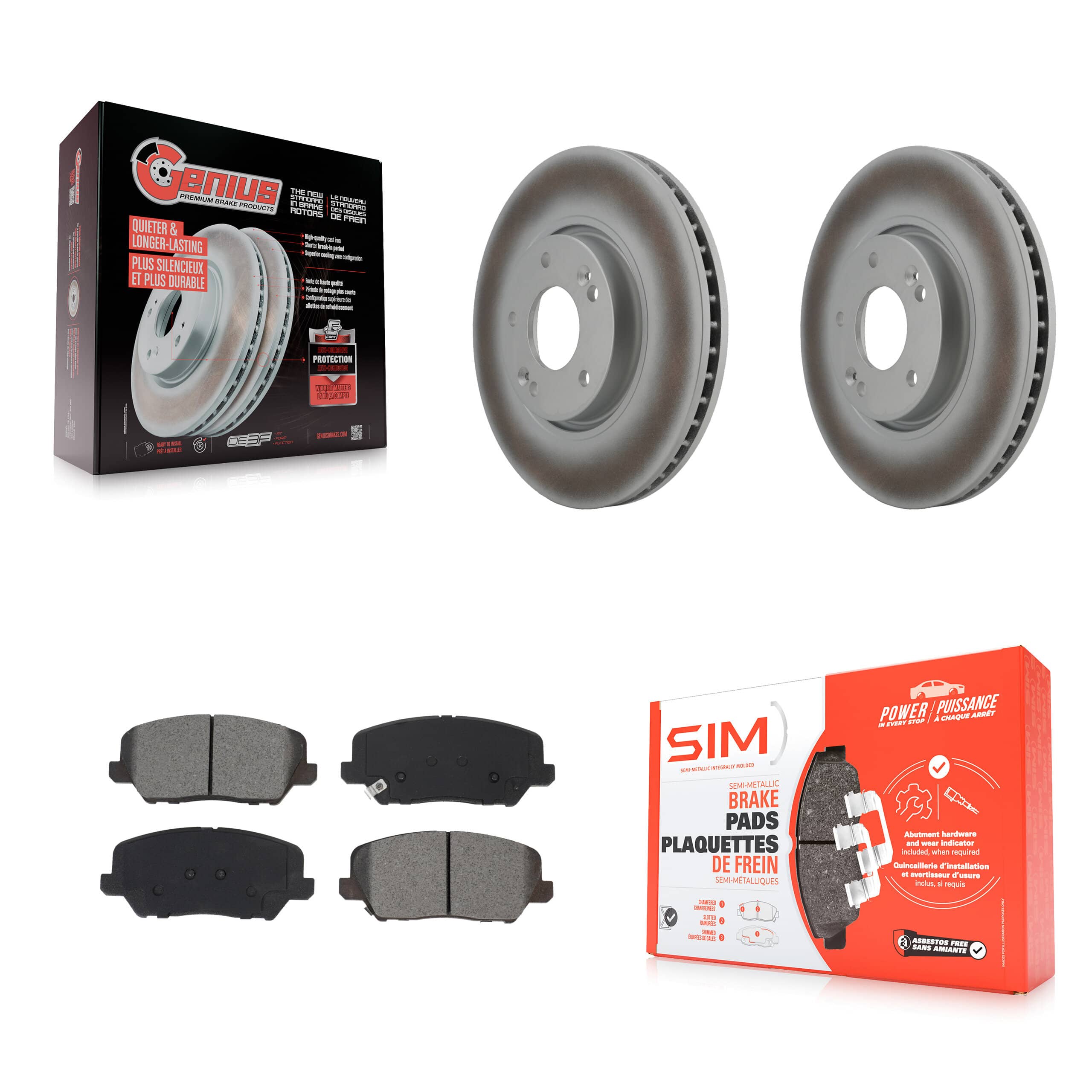 Transit Auto - KGS-101917 - Front Disc Brake Kits