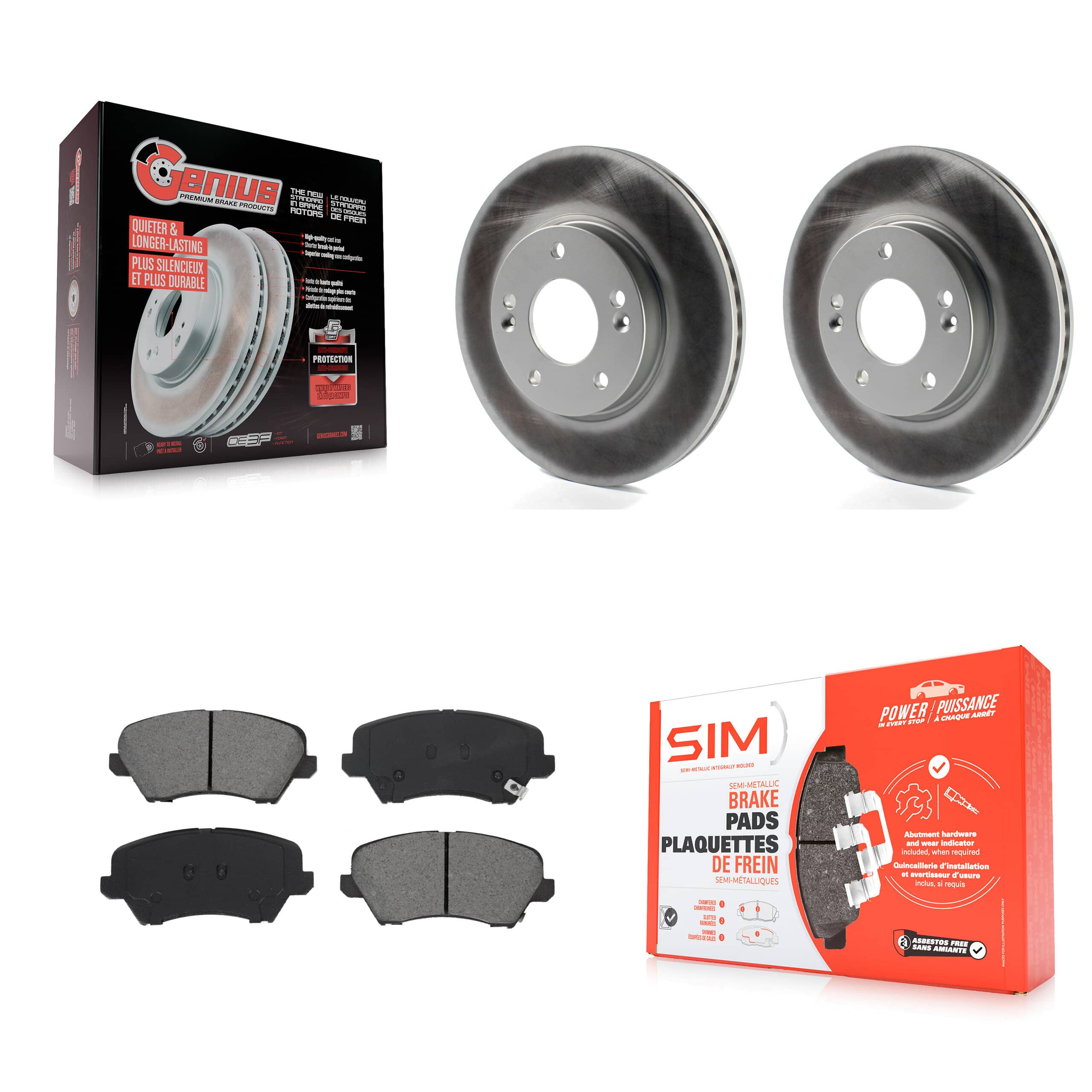 Transit Auto - KGS-101922 - Front Disc Brake Kits