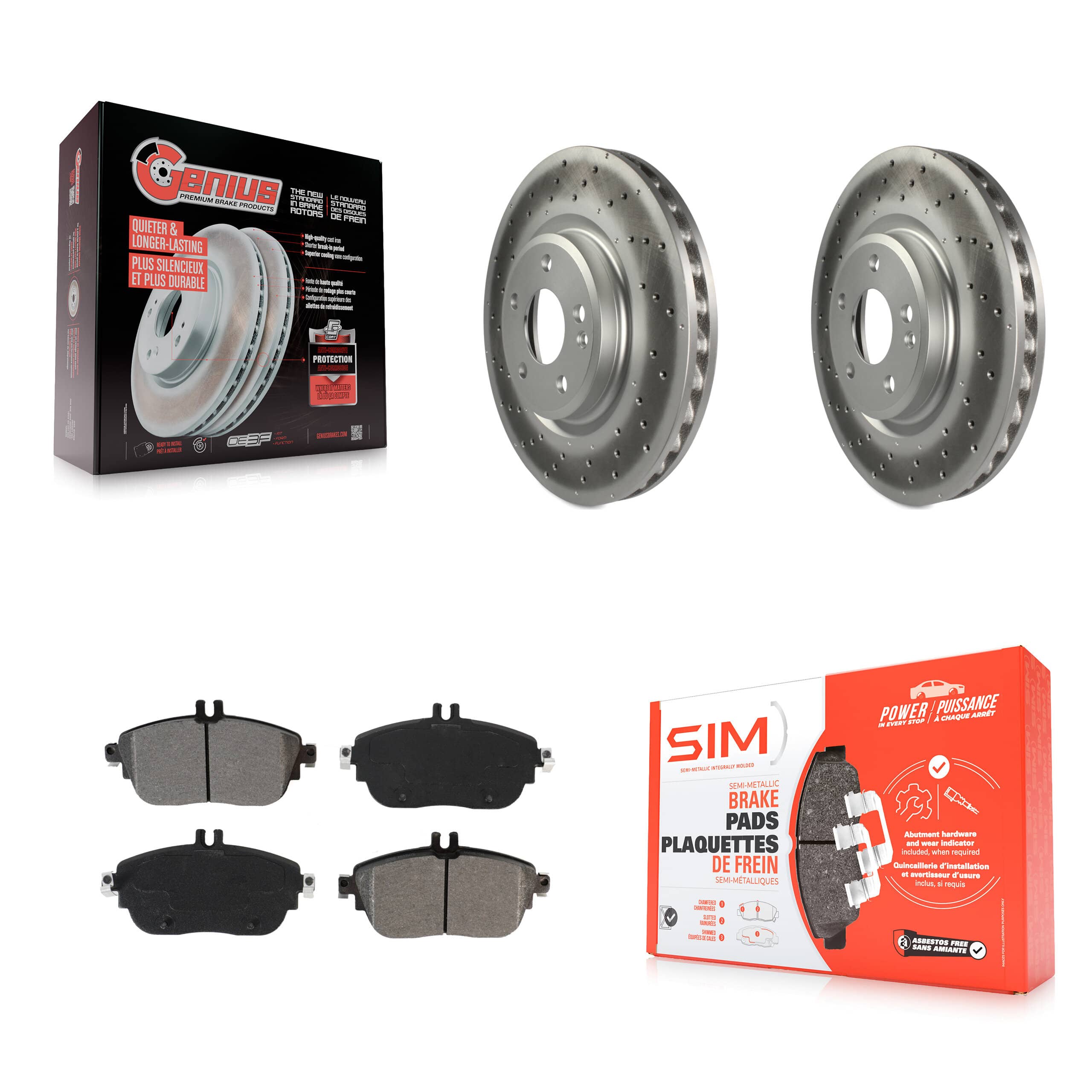 Transit Auto - KGS-101930 - Front Disc Brake Kits