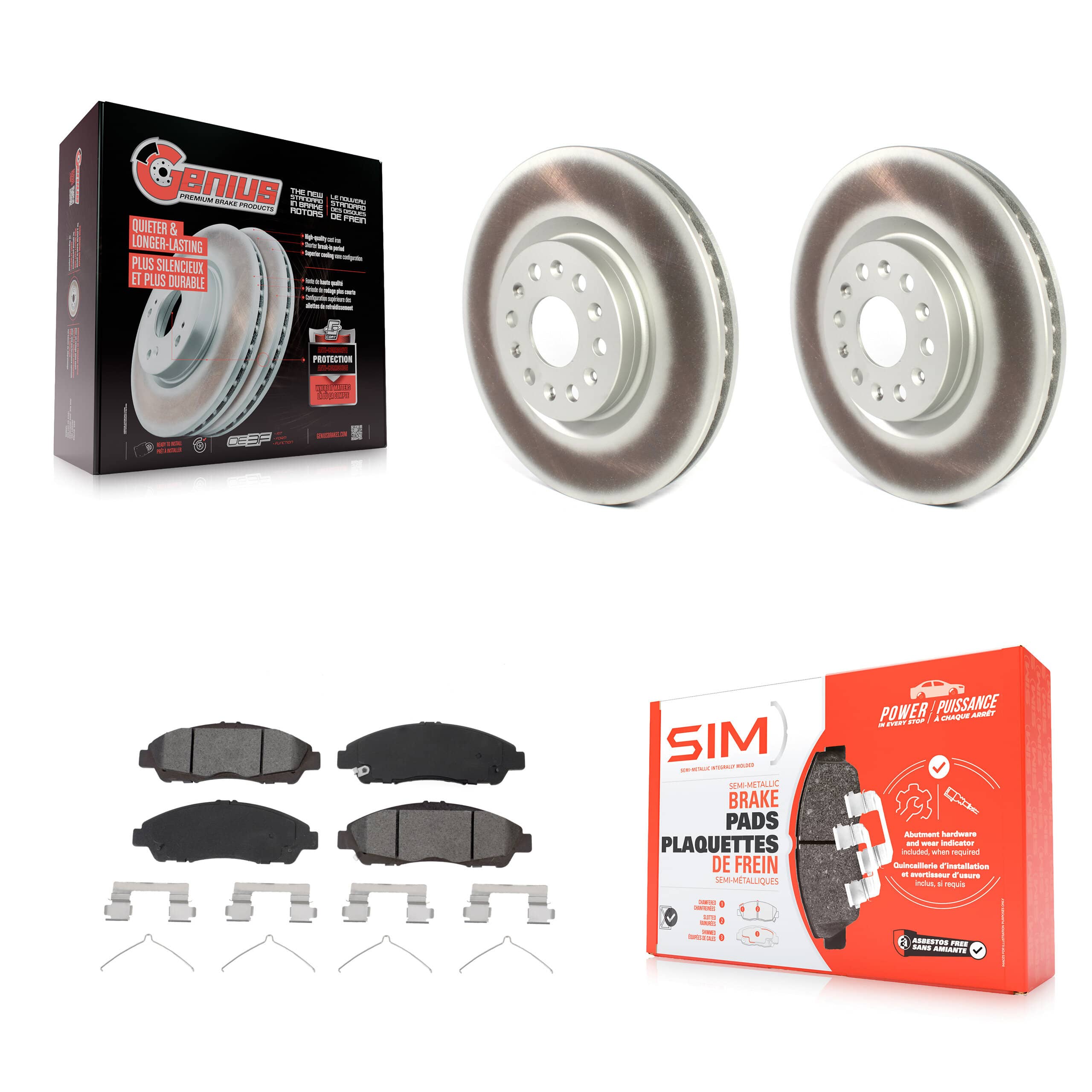 Transit Auto - KGS-101937 - Front Disc Brake Kits