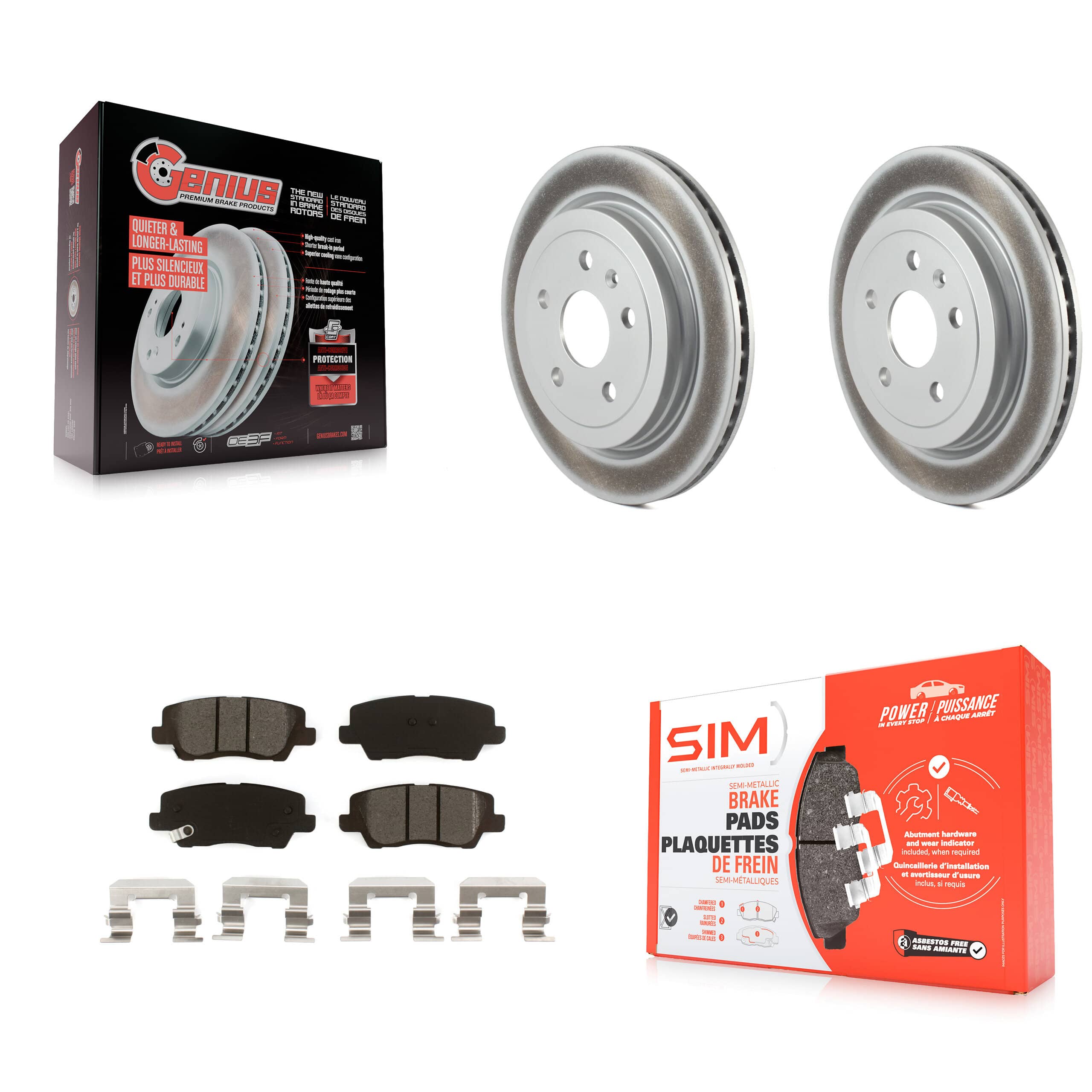 Transit Auto - KGS-102003 - Rear Disc Brake Kits