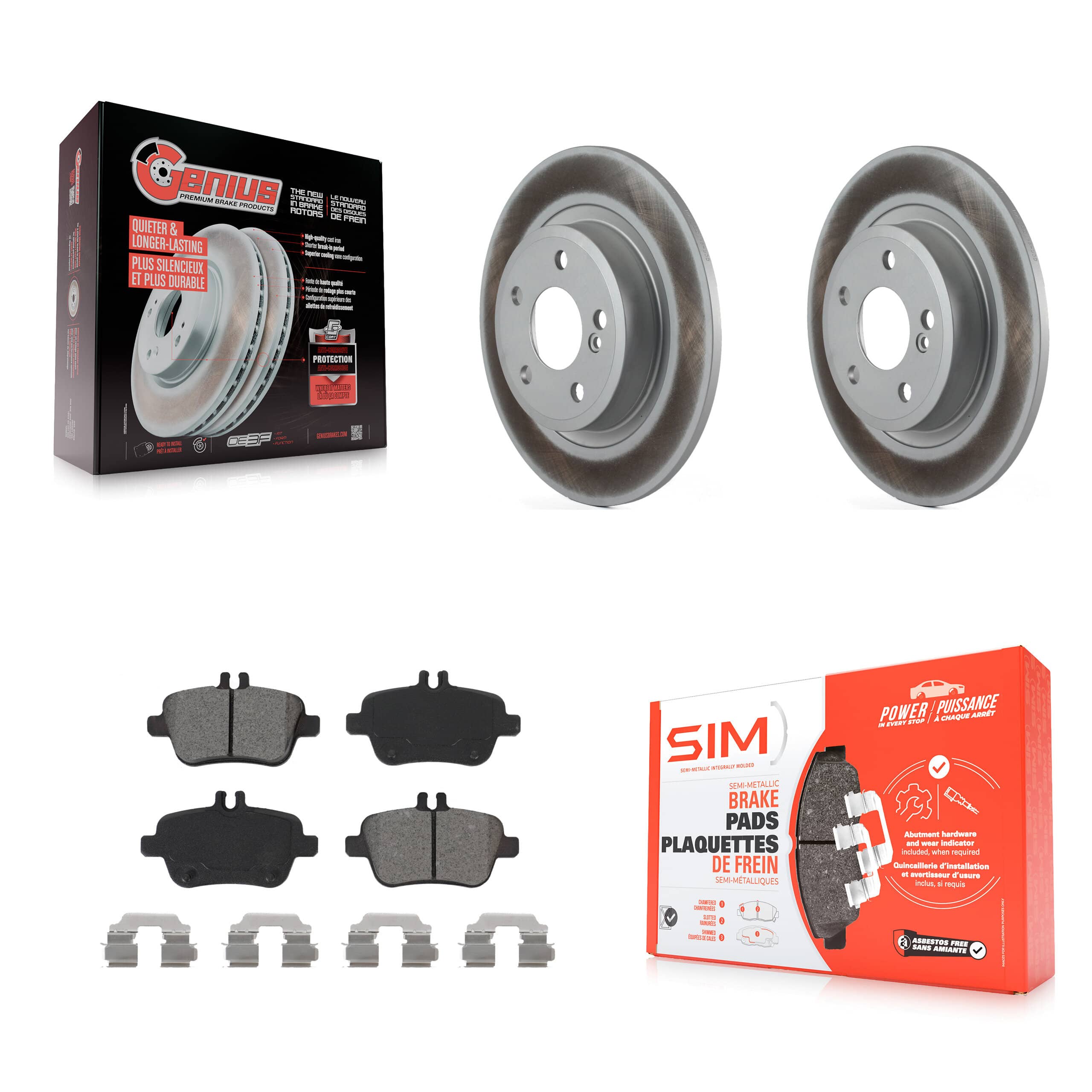 Transit Auto - KGS-102021 - Rear Disc Brake Kits