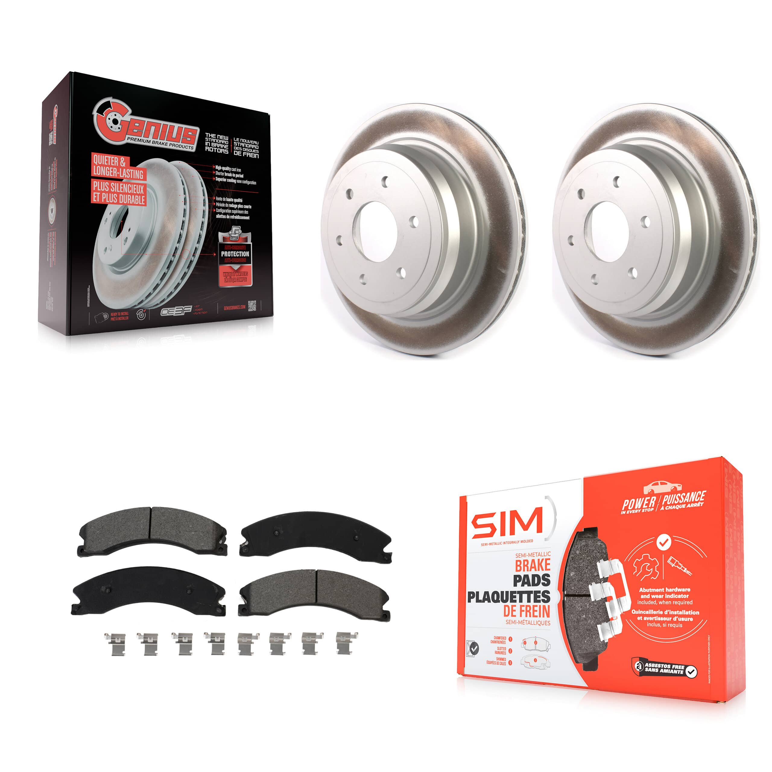 Transit Auto - KGS-102023 - Rear Disc Brake Kits