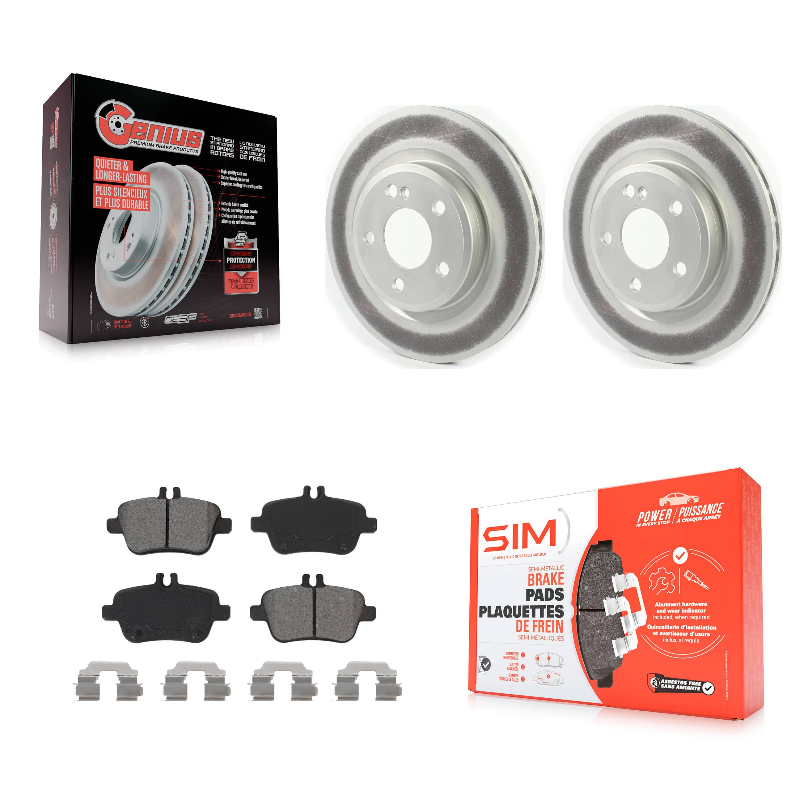 Transit Auto - KGS-102031 - Rear Disc Brake Kits