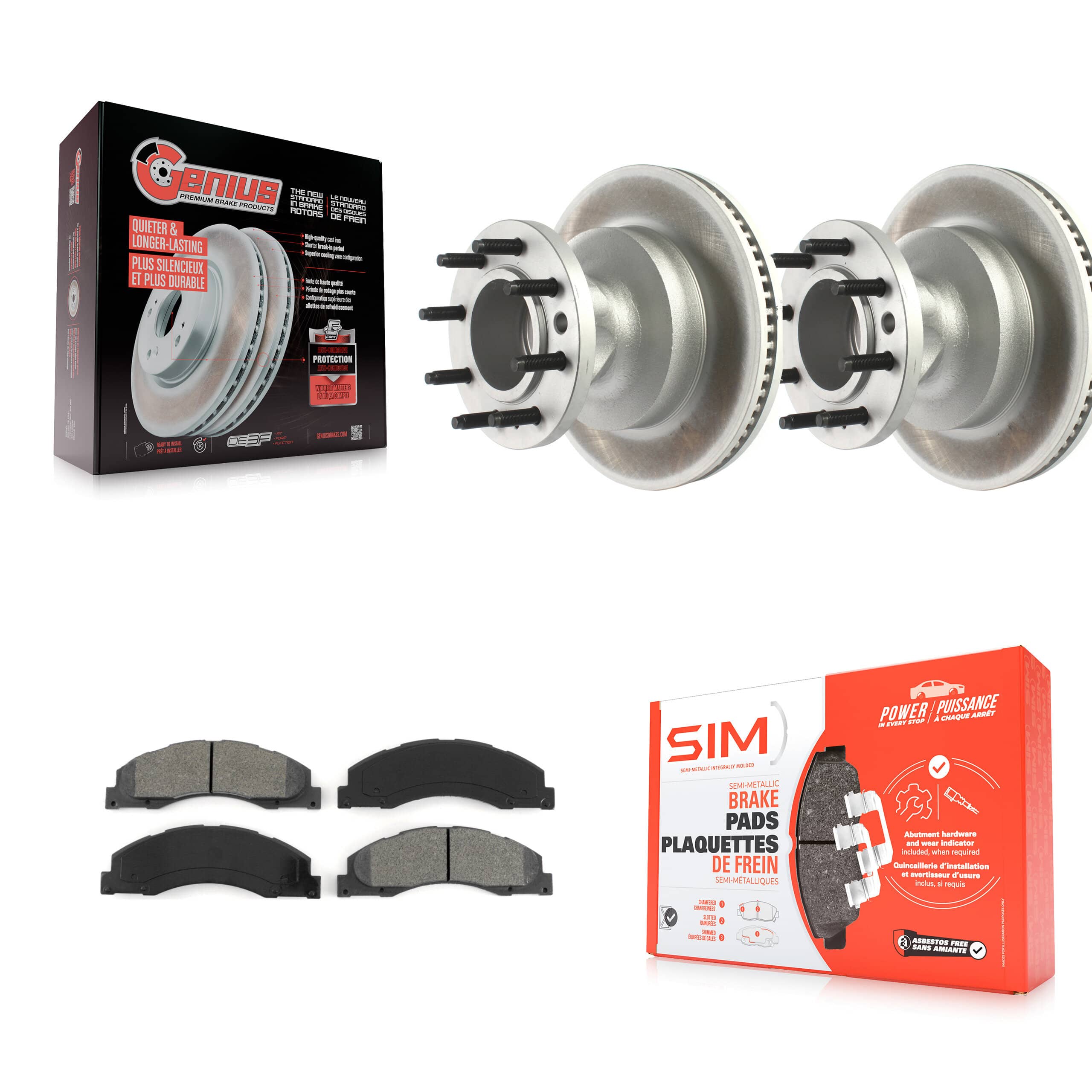 Transit Auto - KGS-102095 - Front Disc Brake Kits