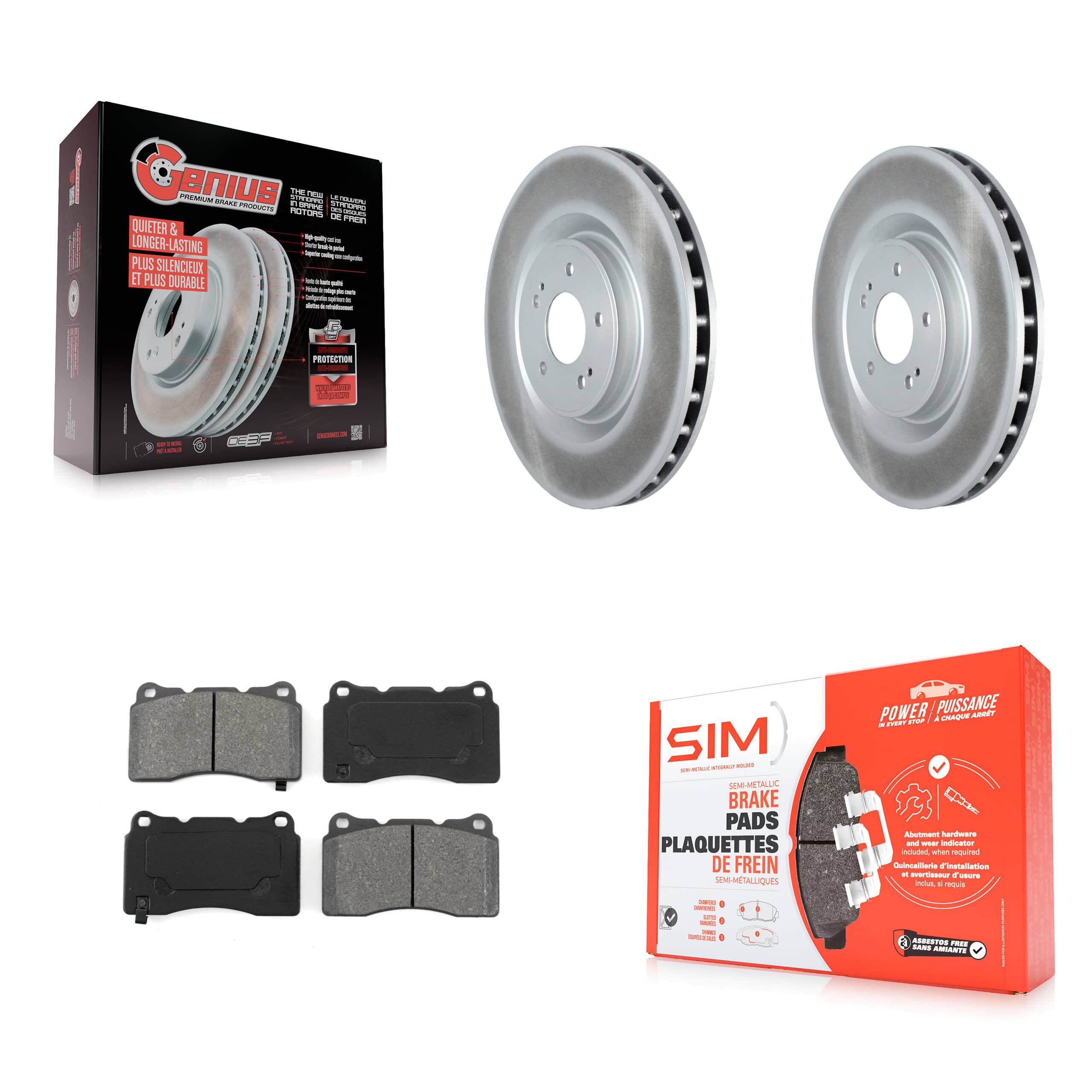 Transit Auto - KGS-102130 - Front Disc Brake Kits