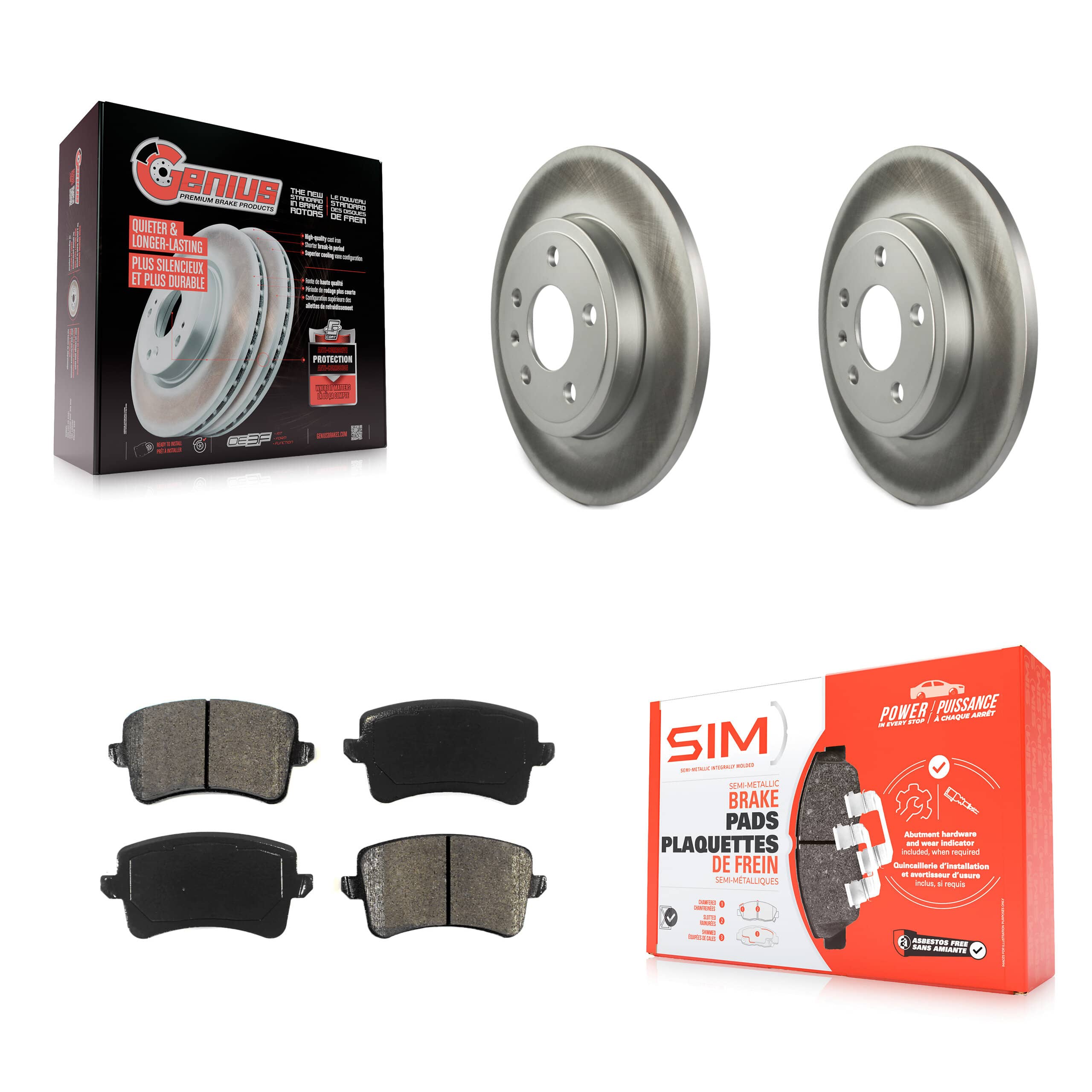 Transit Auto - KGS-102311 - Rear Disc Brake Kits