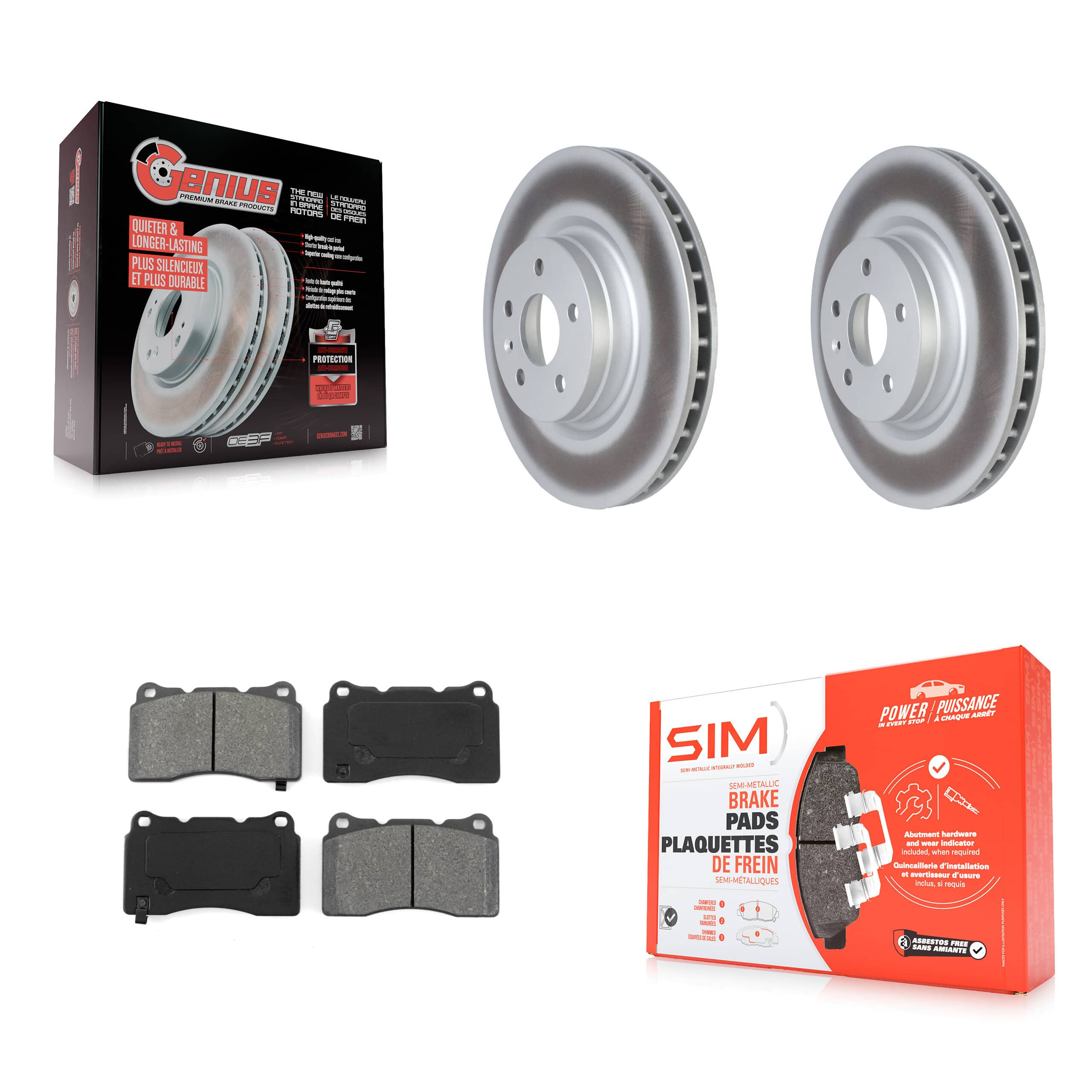 Transit Auto - KGS-102337 - Front Disc Brake Kits