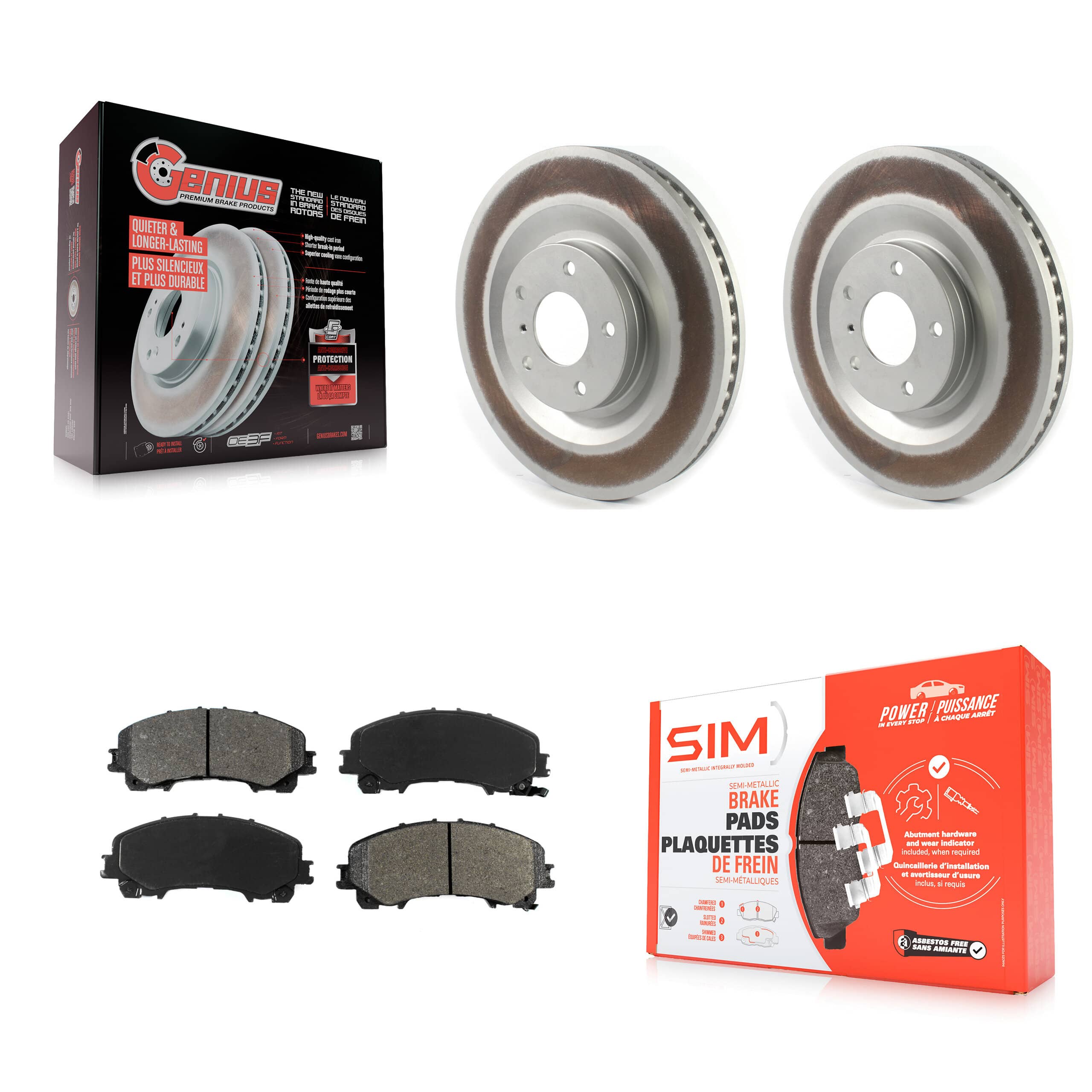 Transit Auto - KGS-102381 - Front Disc Brake Kits
