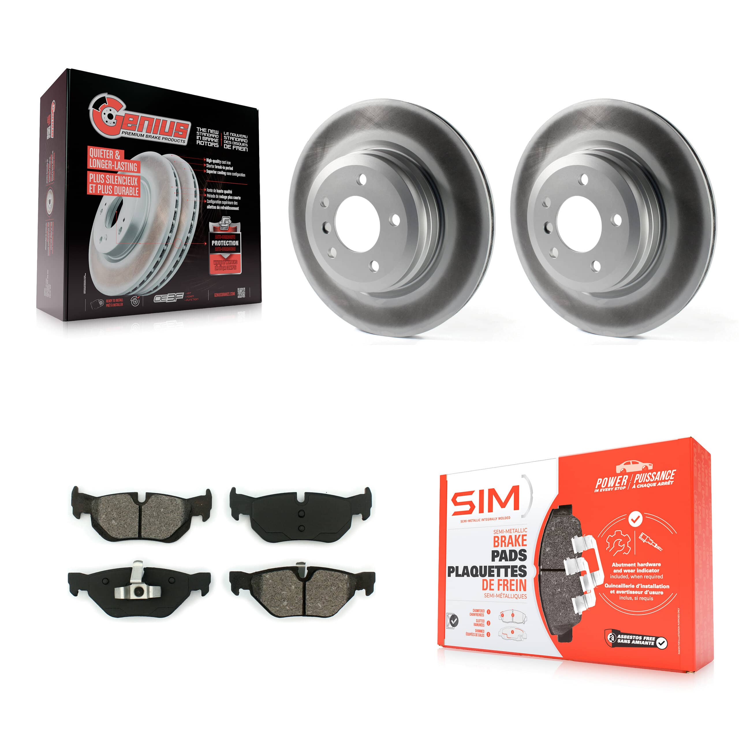 Transit Auto - KGS-102427 - Rear Disc Brake Kits