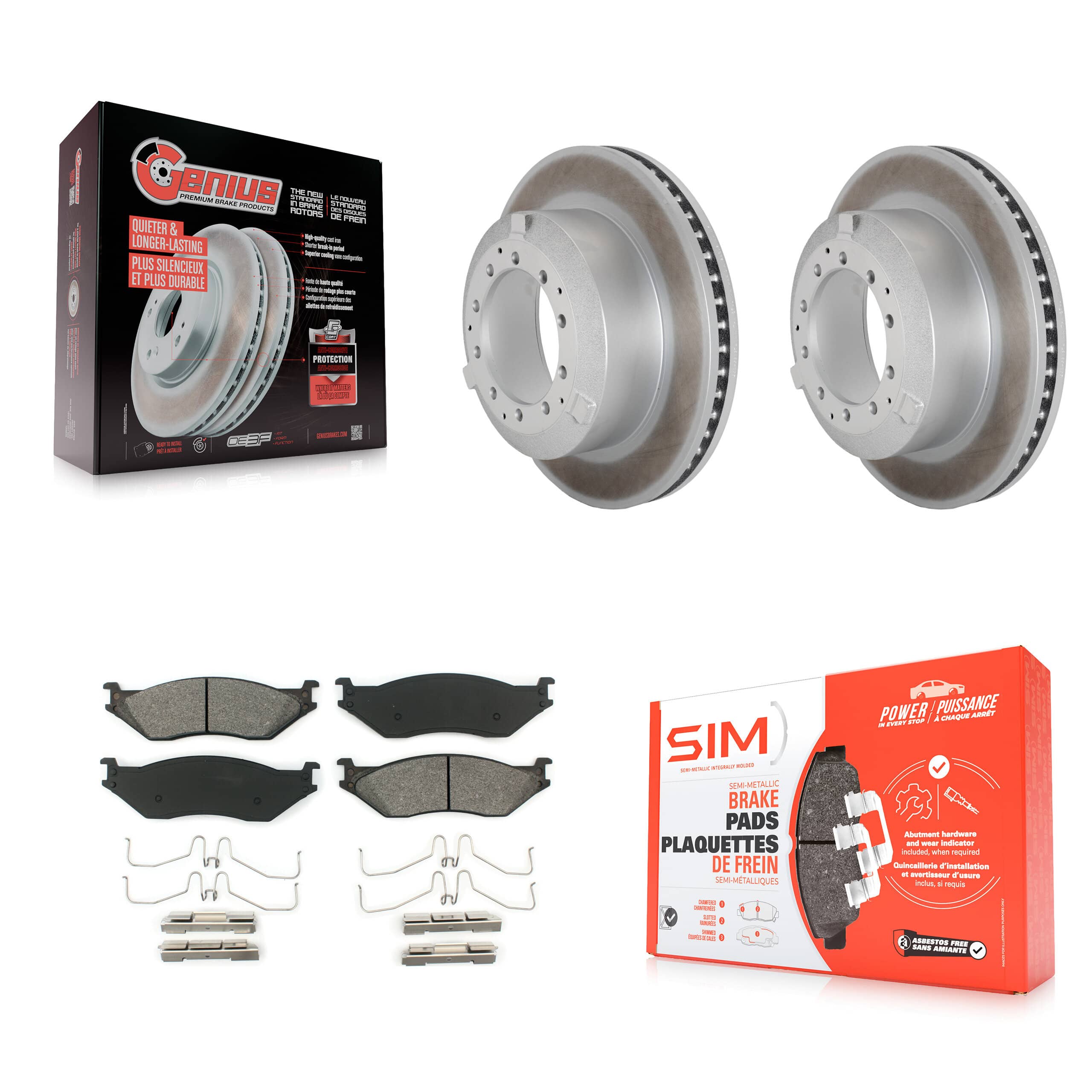 Transit Auto - KGS-102491 - Front Disc Brake Kits