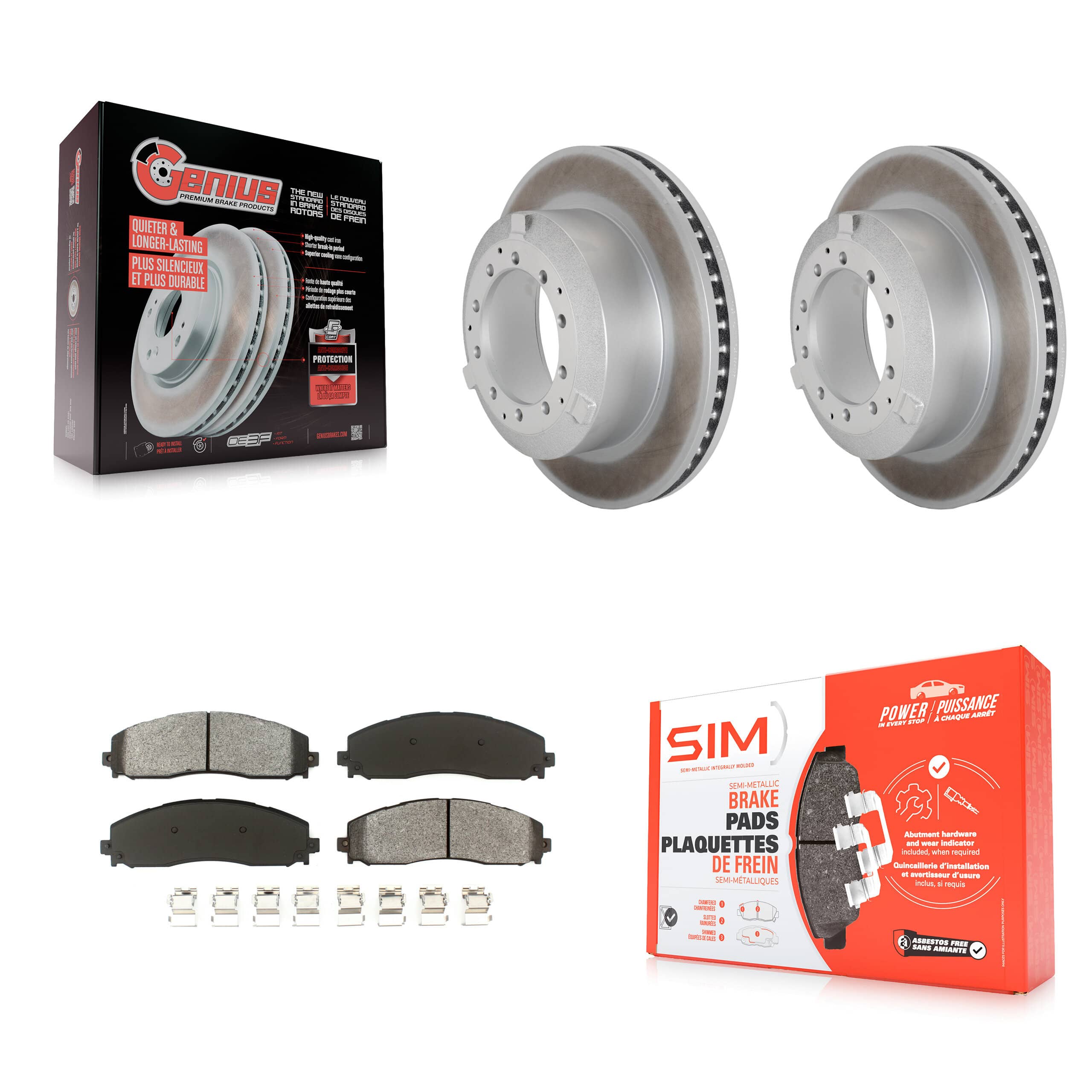 Transit Auto - KGS-102499 - Rear Disc Brake Kits