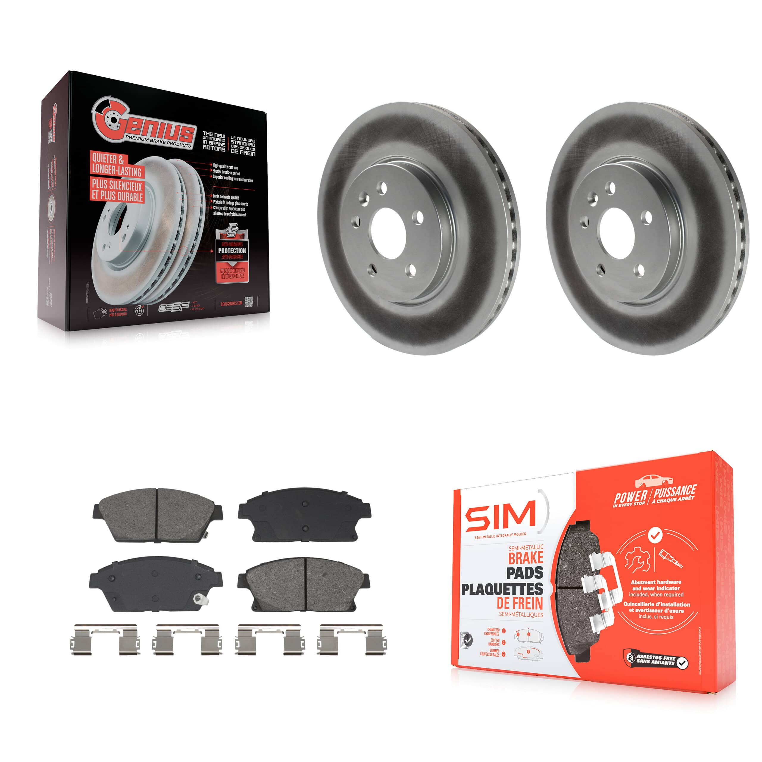 Transit Auto - KGS-102633 - Front Disc Brake Kits