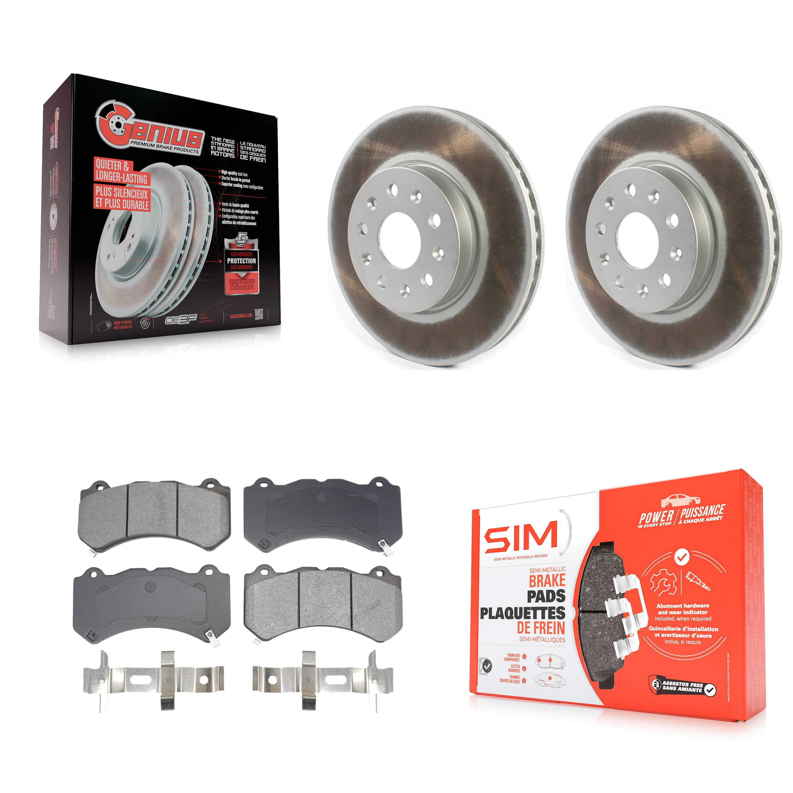 Transit Auto - KGS-102658 - Front Disc Brake Kits
