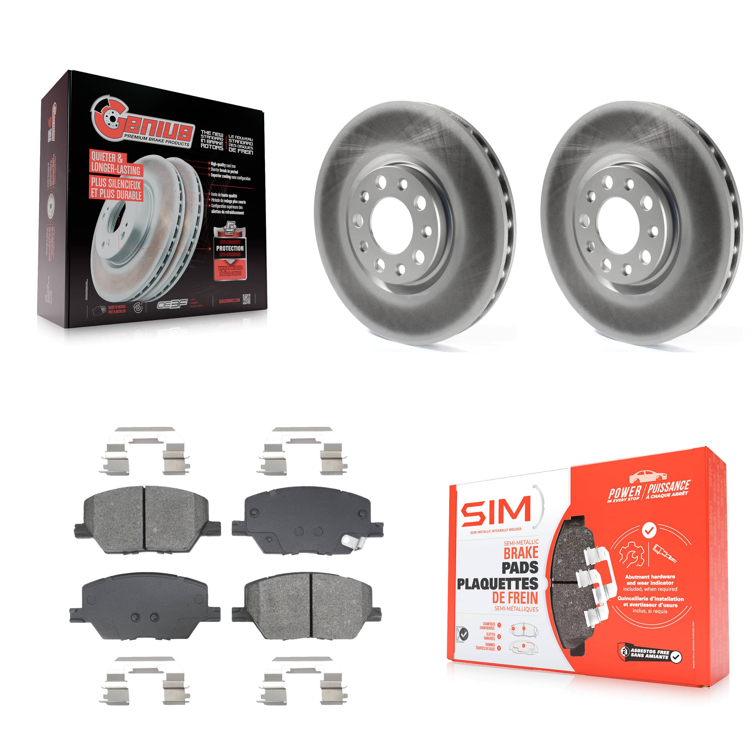 Transit Auto - KGS-102660 - Front Disc Brake Kits