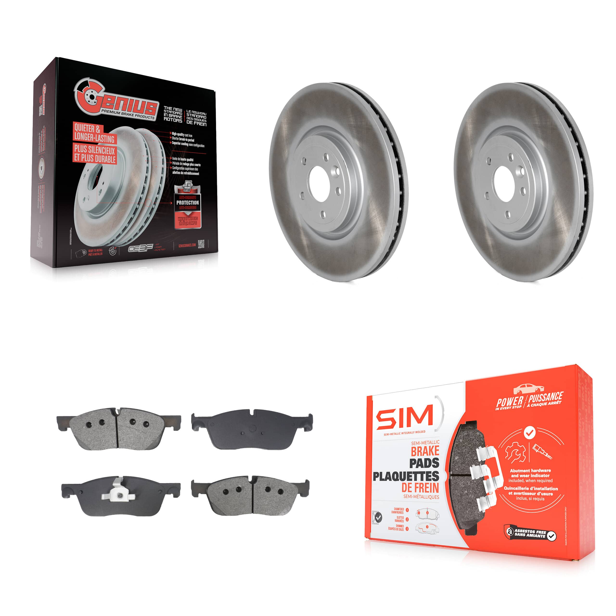 Transit Auto - KGS-102686 - Front Disc Brake Kits