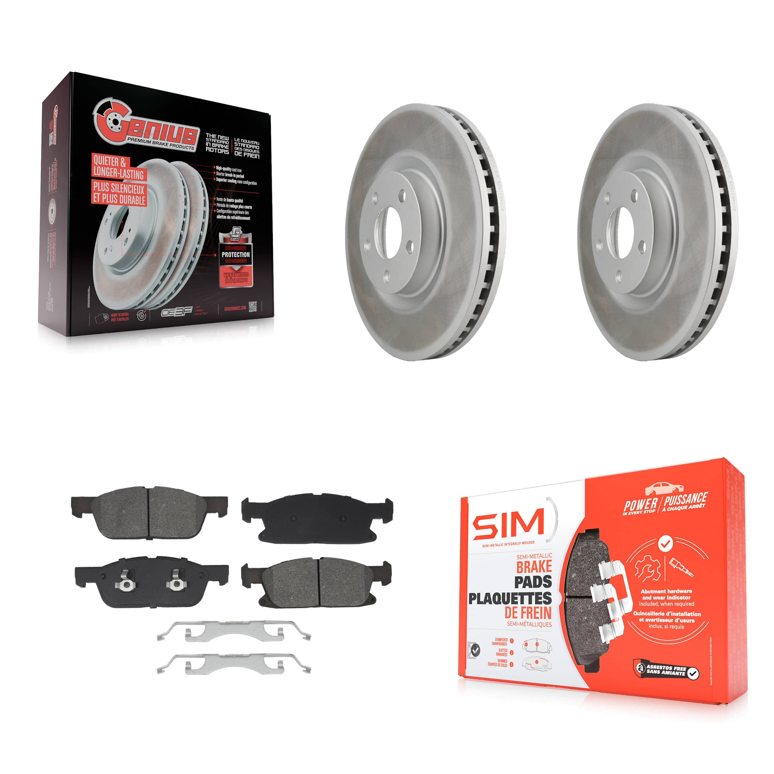 Transit Auto - KGS-102688 - Front Disc Brake Kits