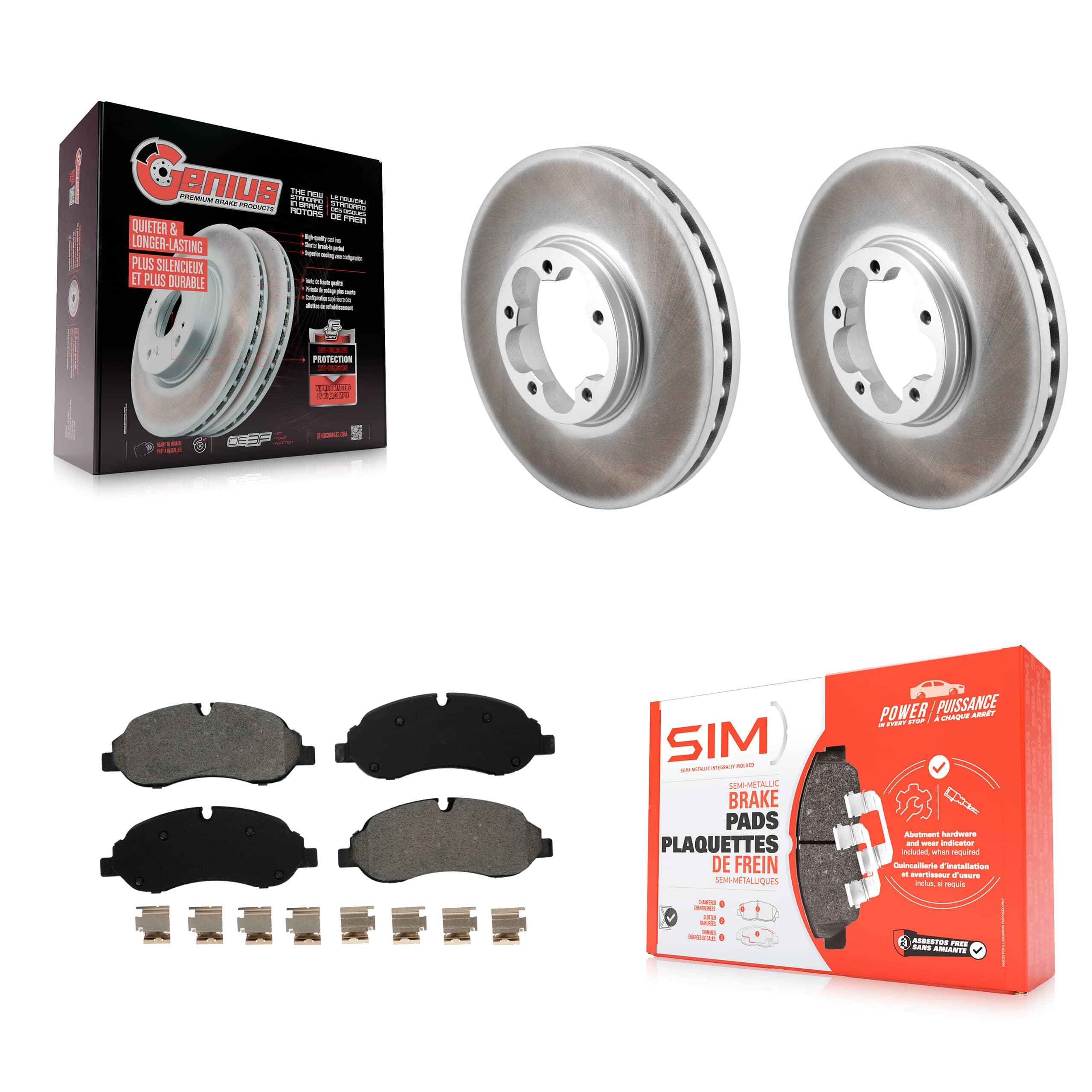 Transit Auto - KGS-102690 - Front Disc Brake Kits