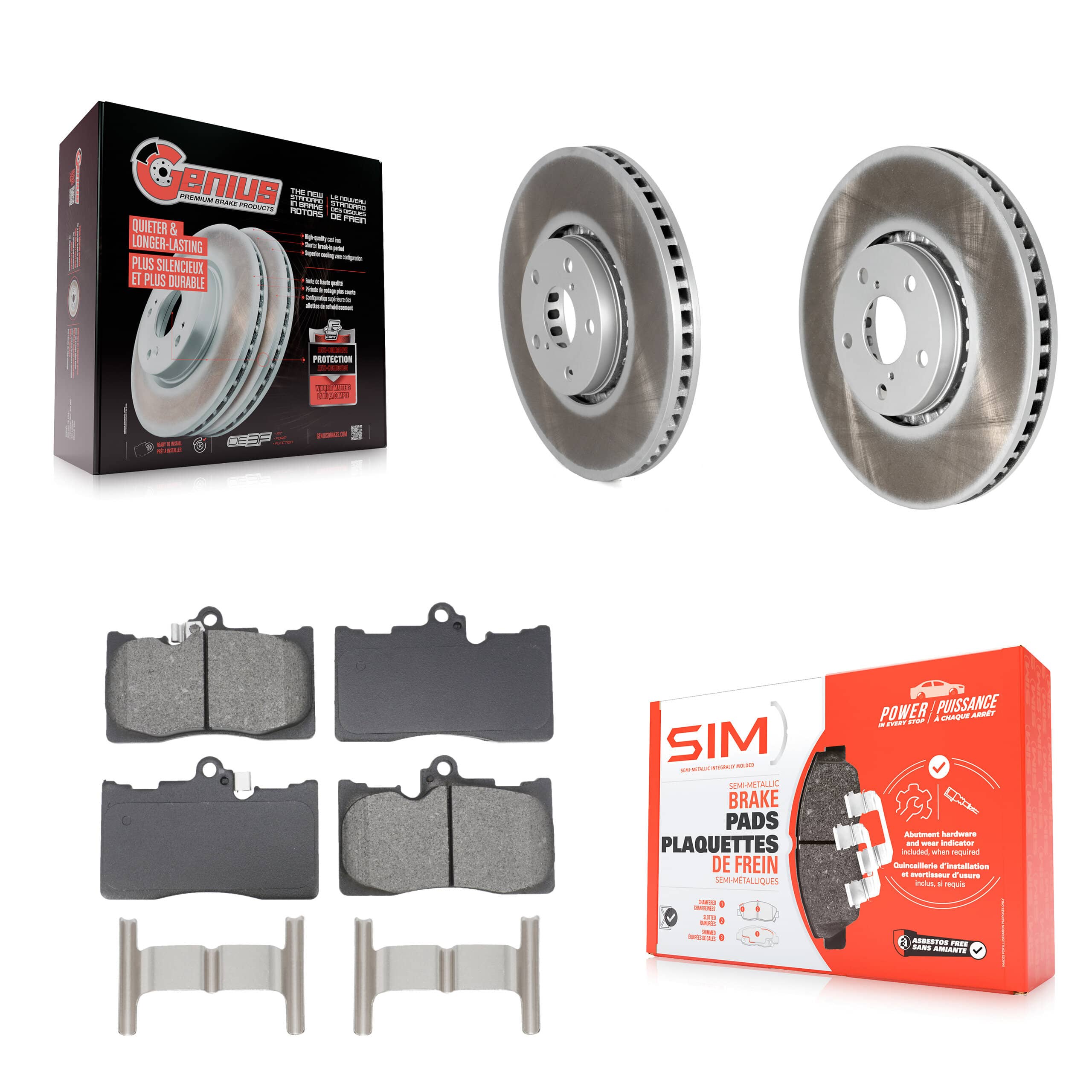 Transit Auto - KGS-102753 - Front Disc Brake Kits