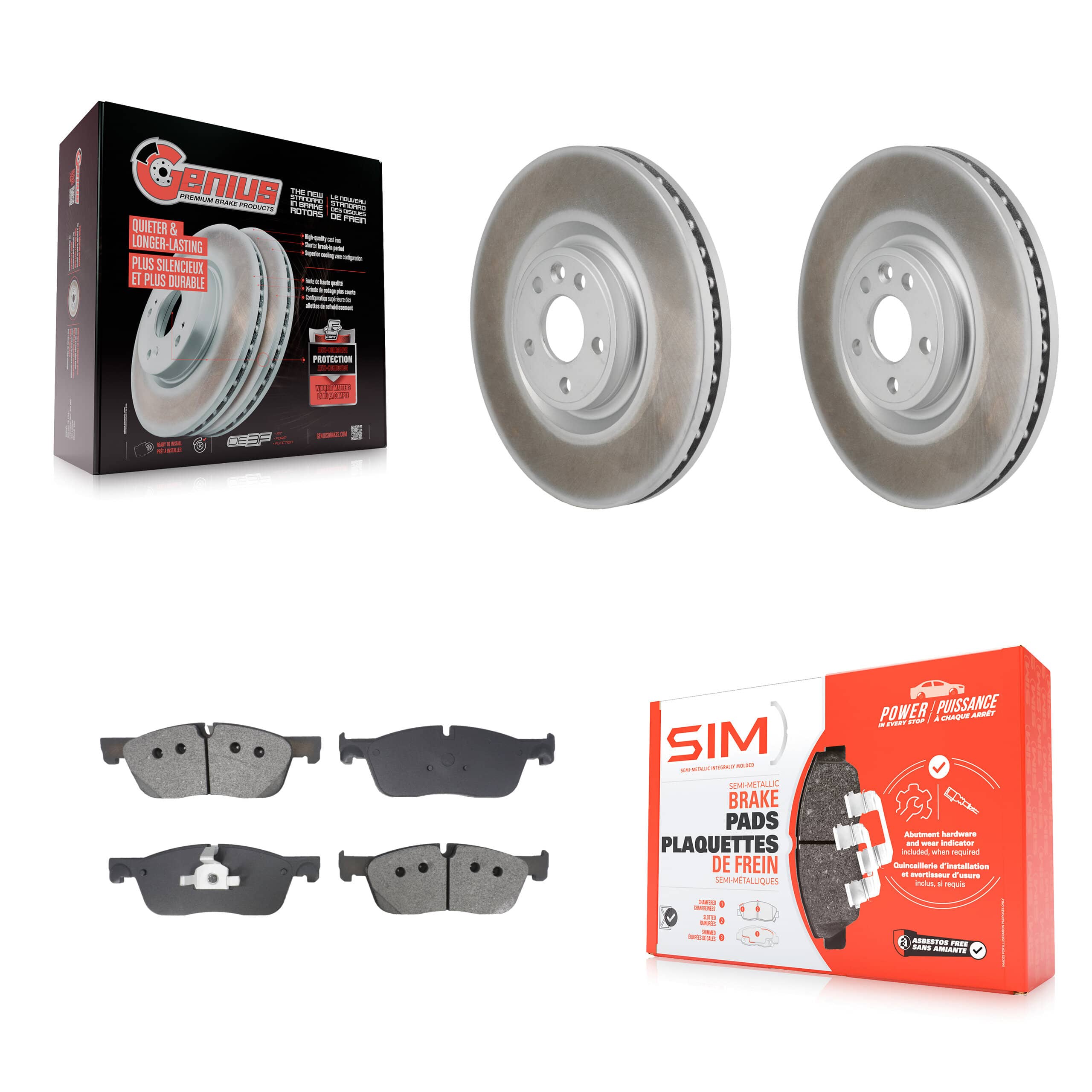 Transit Auto - KGS-102809 - Front Disc Brake Kits