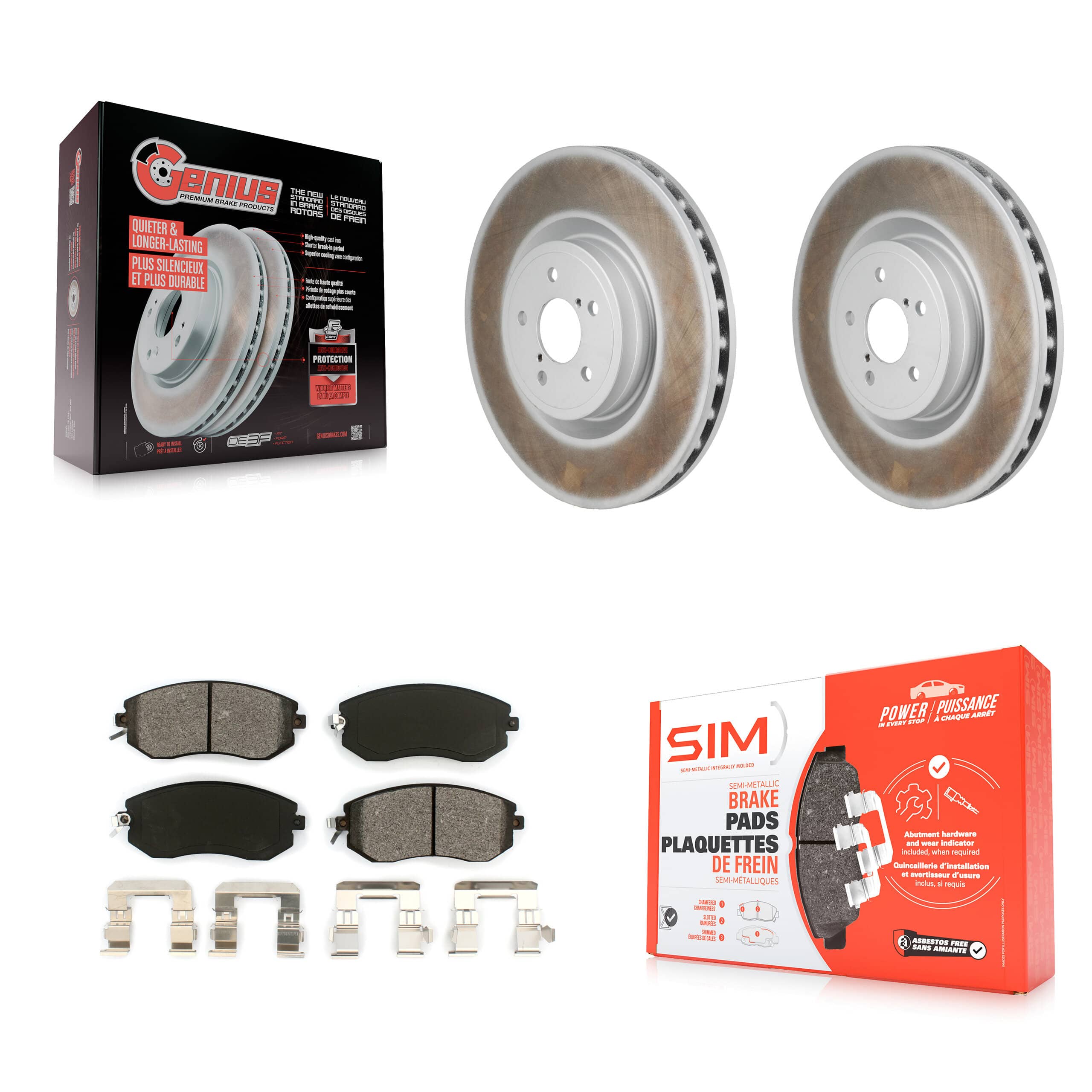 Transit Auto - KGS-102817 - Front Disc Brake Kits