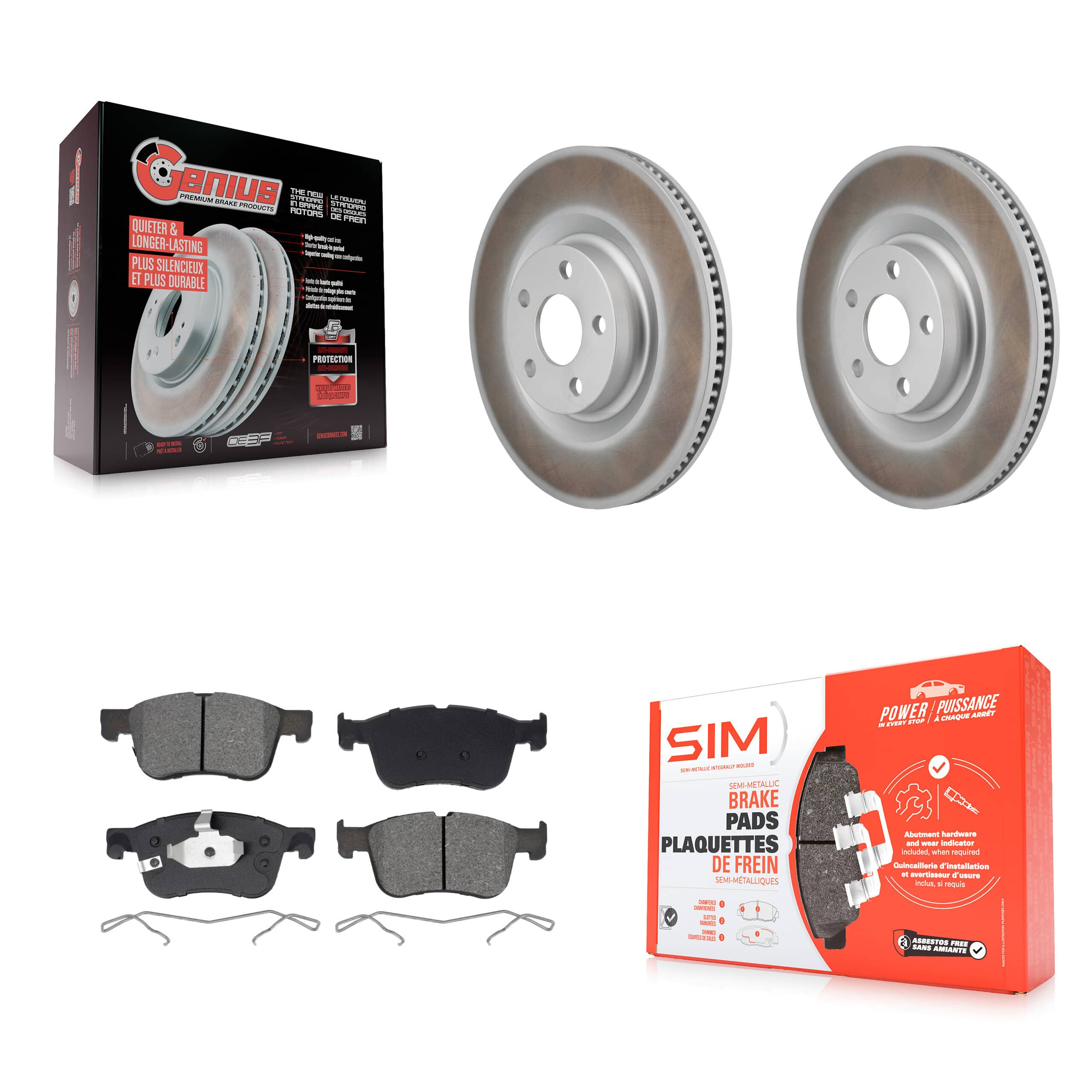Transit Auto - KGS-102831 - Front Disc Brake Kits