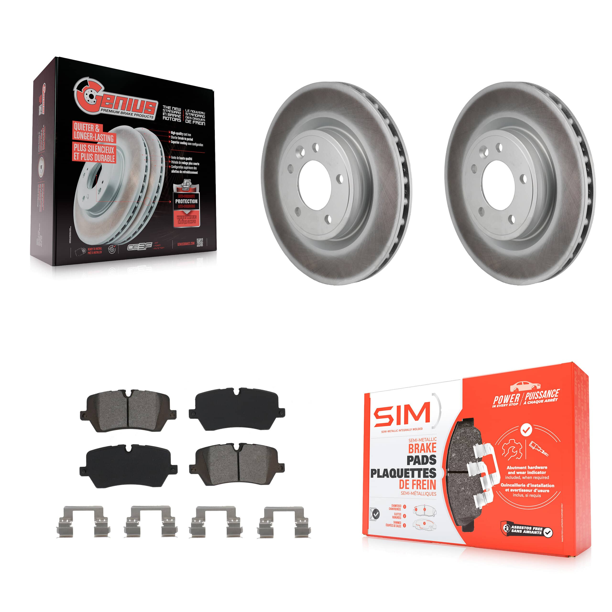 Transit Auto - KGS-102863 - Rear Disc Brake Kits