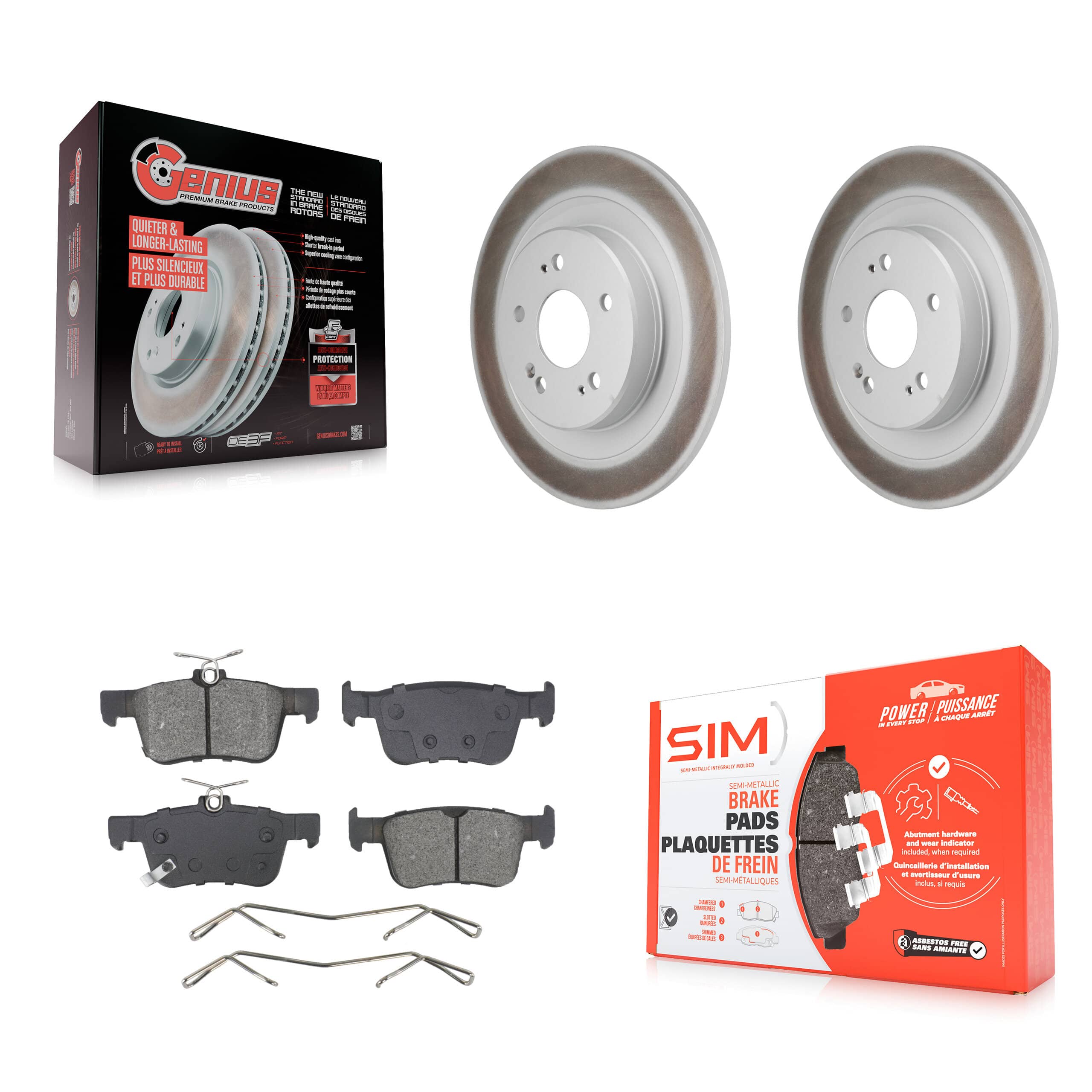 Transit Auto - KGS-102870 - Rear Disc Brake Kits