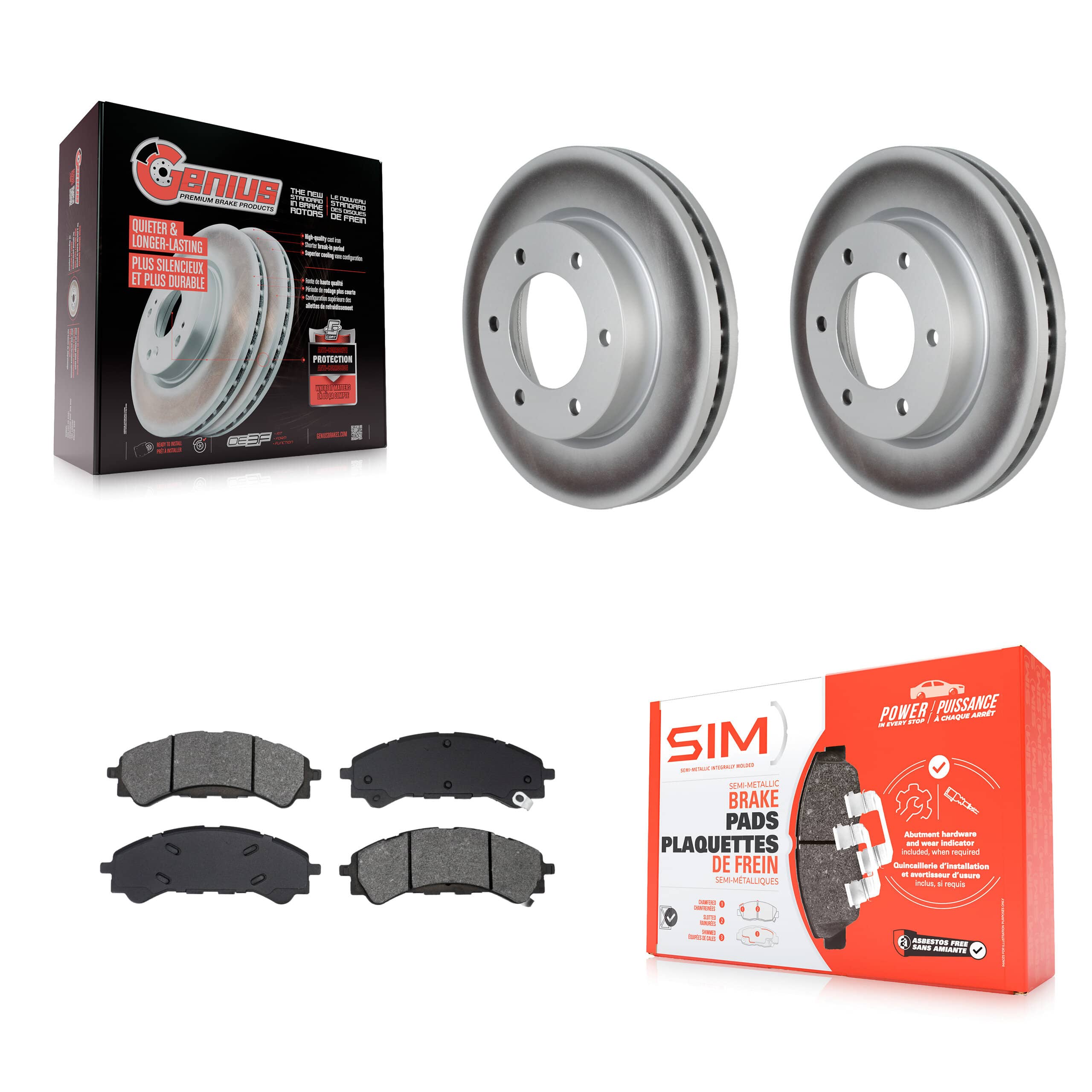 Transit Auto - KGS-102909 - Front Disc Brake Kits