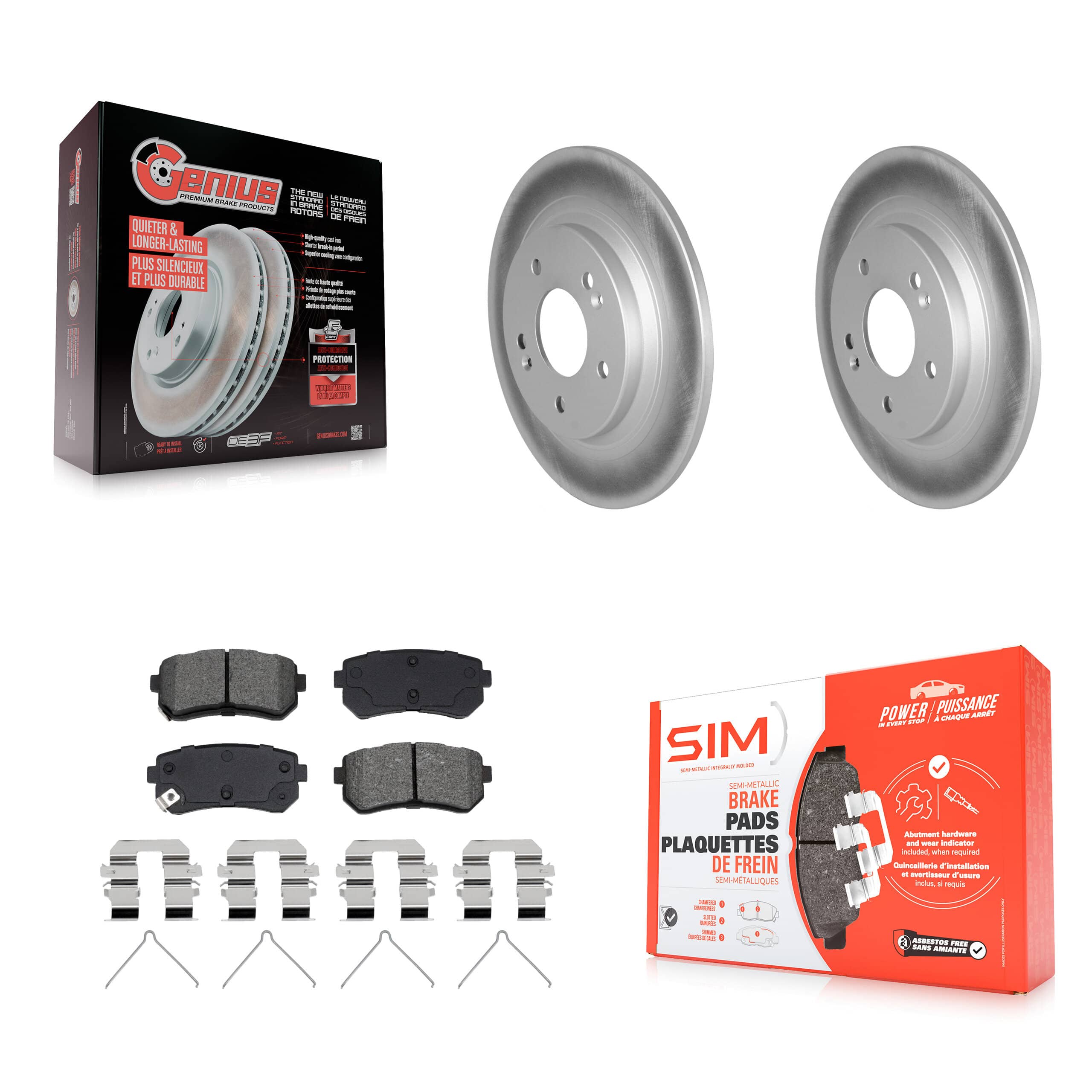 Transit Auto - KGS-102934 - Rear Disc Brake Kits