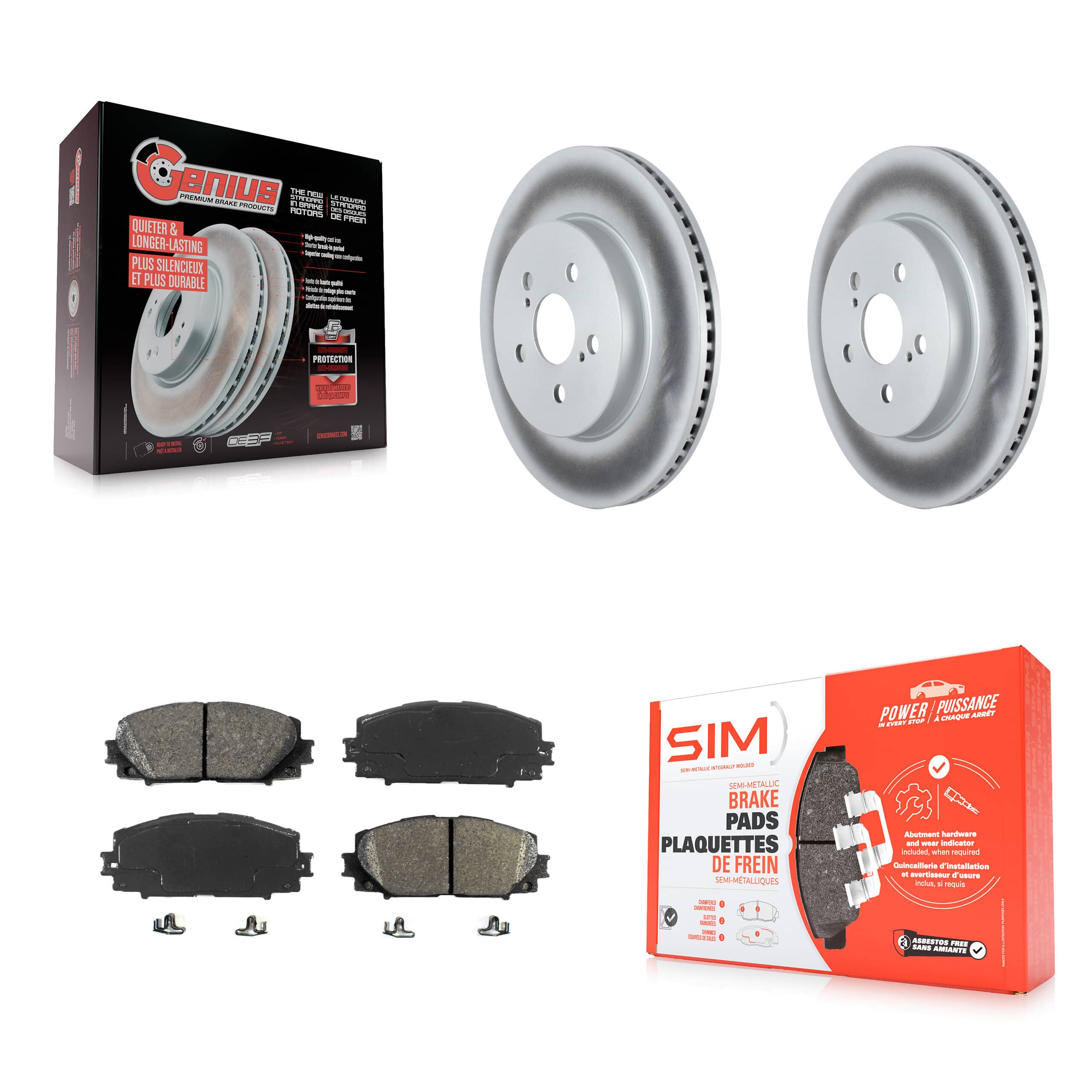 Transit Auto - KGS-103600 - Front Disc Brake Kits