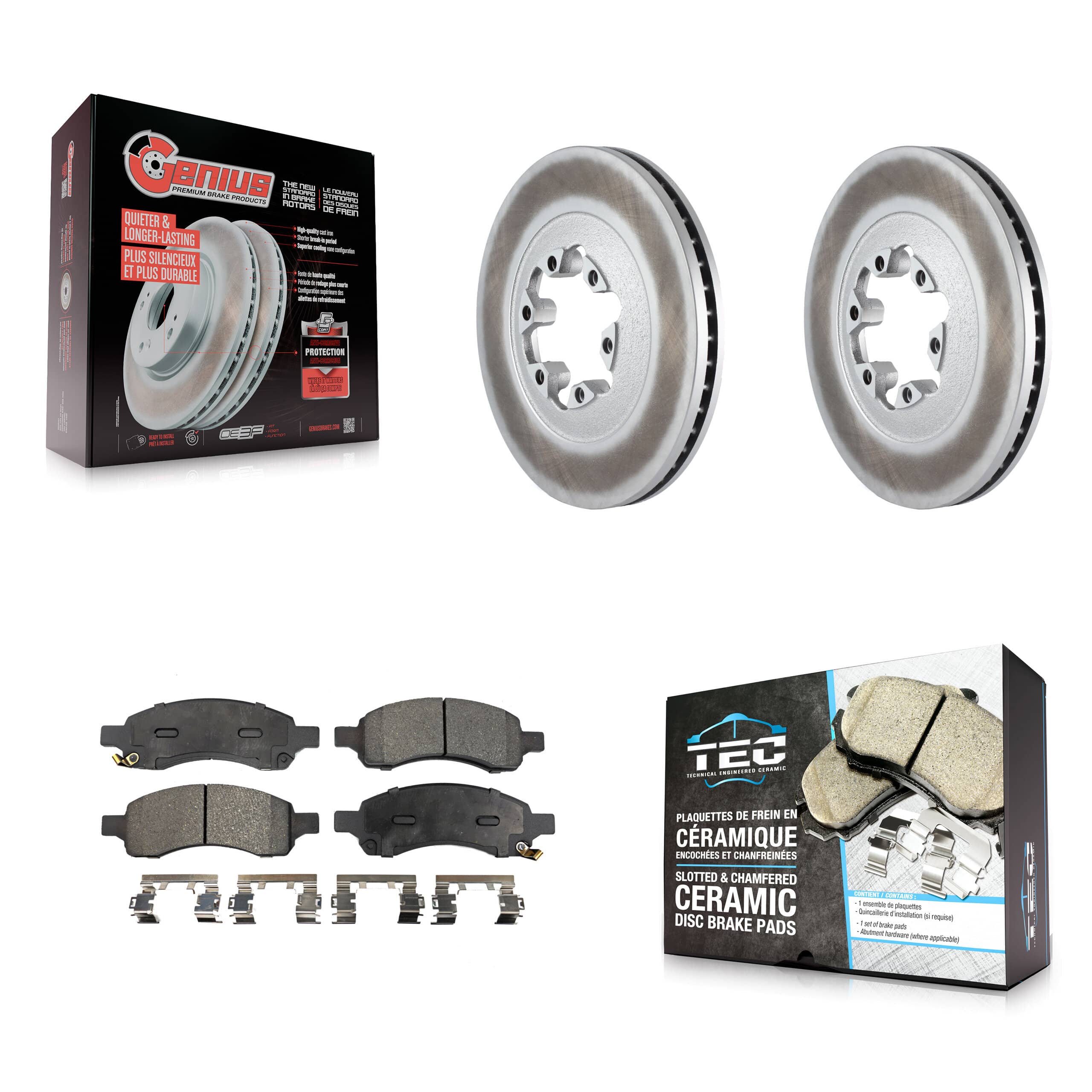 Transit Auto - KGT-100053 - Front Disc Brake Kits