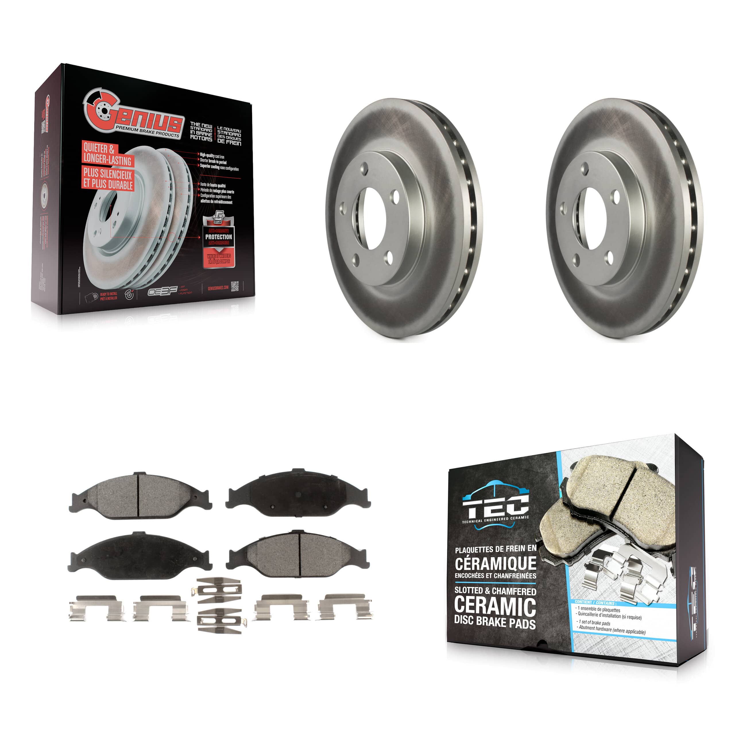 Transit Auto - KGT-100074 - Front Disc Brake Kits