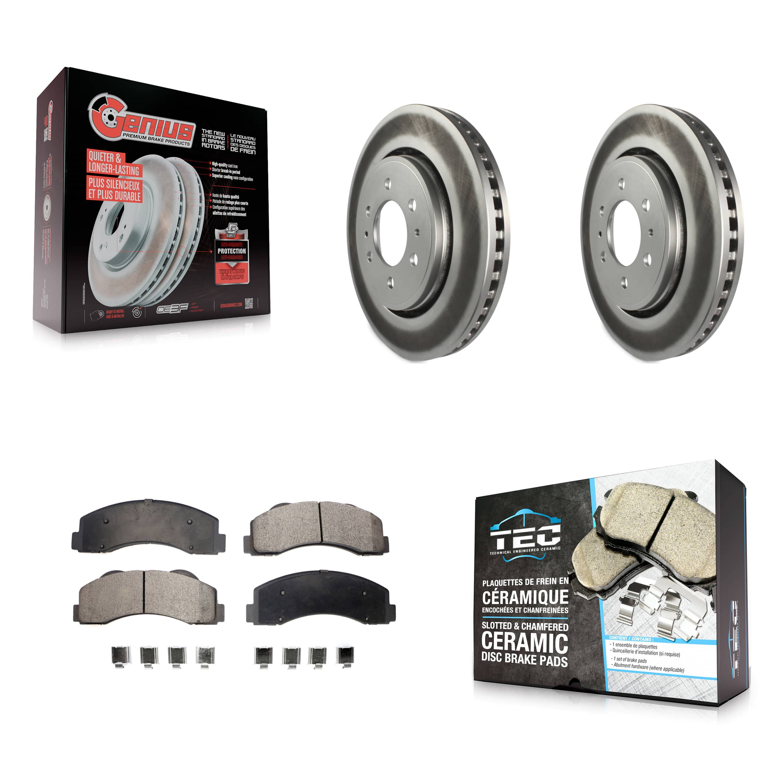 Transit Auto - KGT-100110 - Front Disc Brake Kits