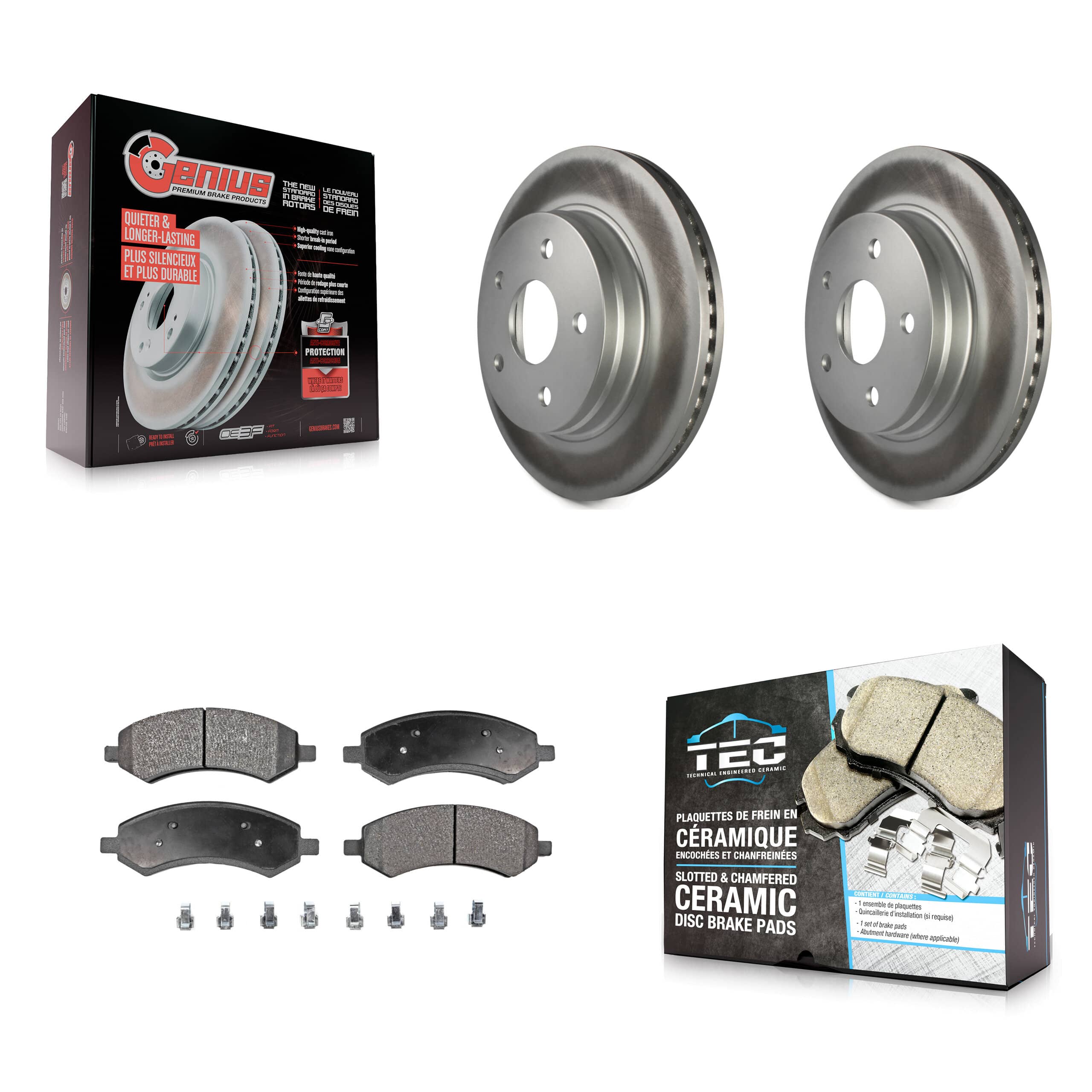 Transit Auto - KGT-100154 - Front Disc Brake Kits