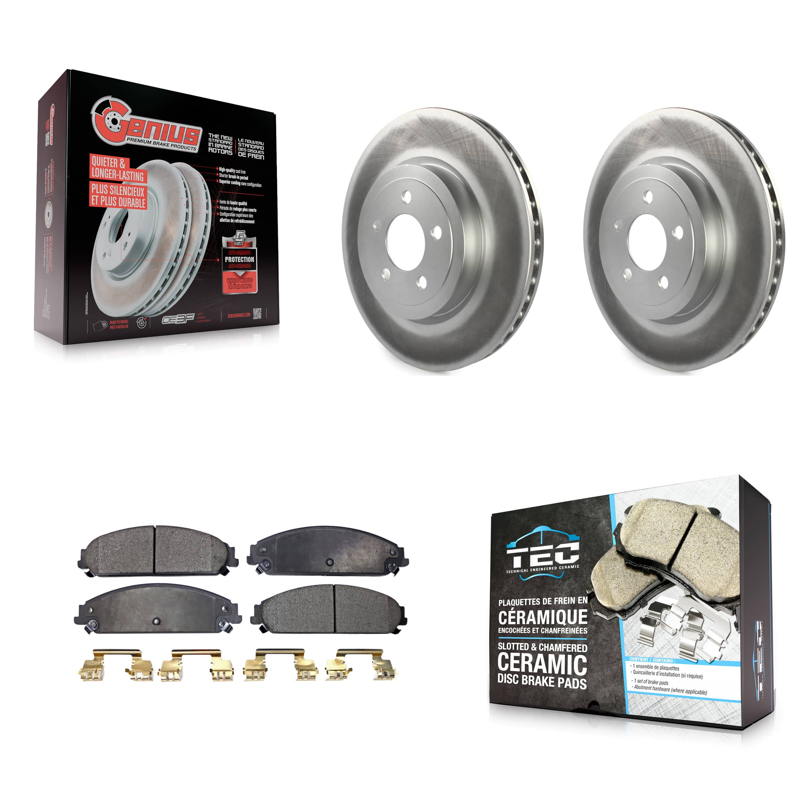 Transit Auto - KGT-100161 - Front Disc Brake Kits