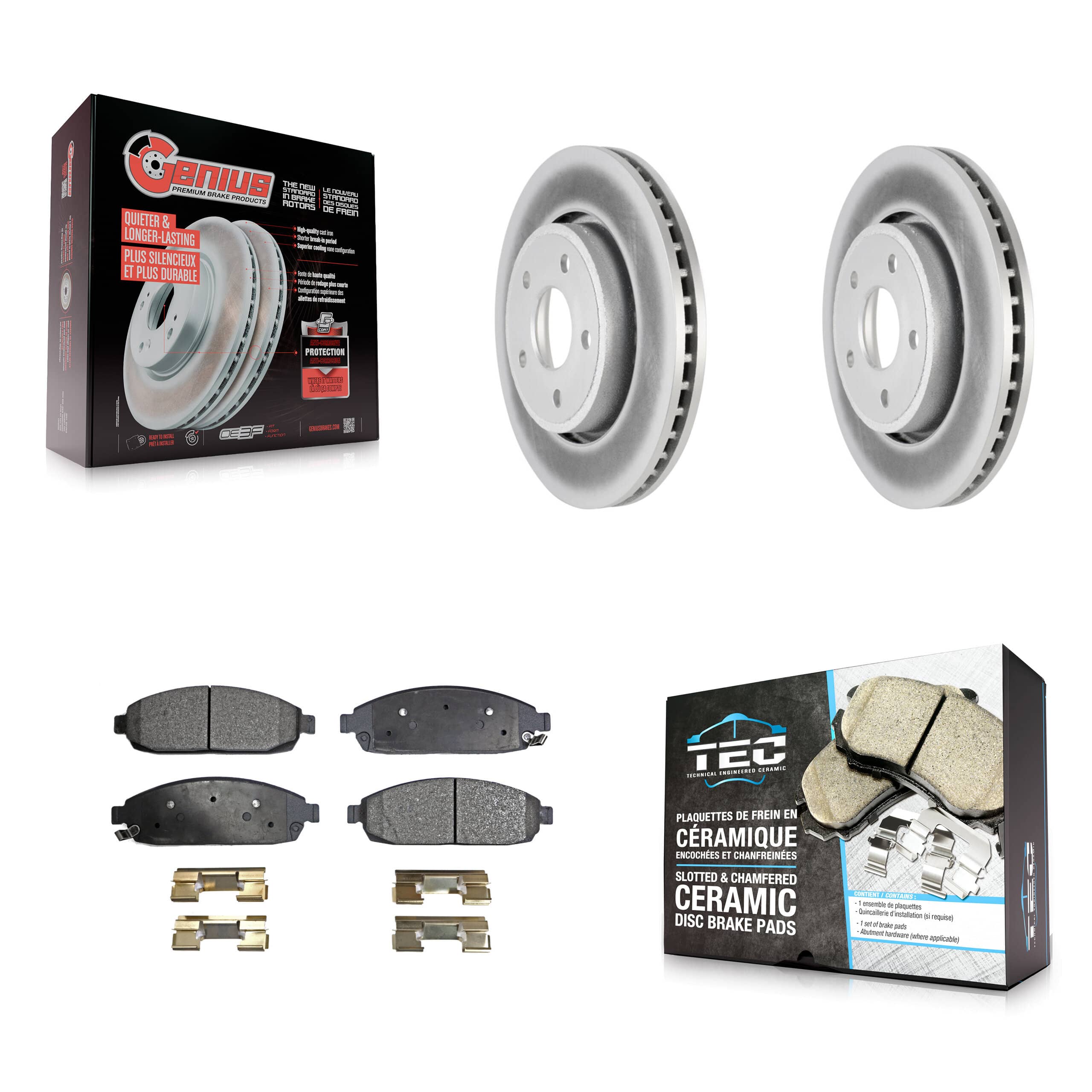 Transit Auto - KGT-100163 - Front Disc Brake Kits