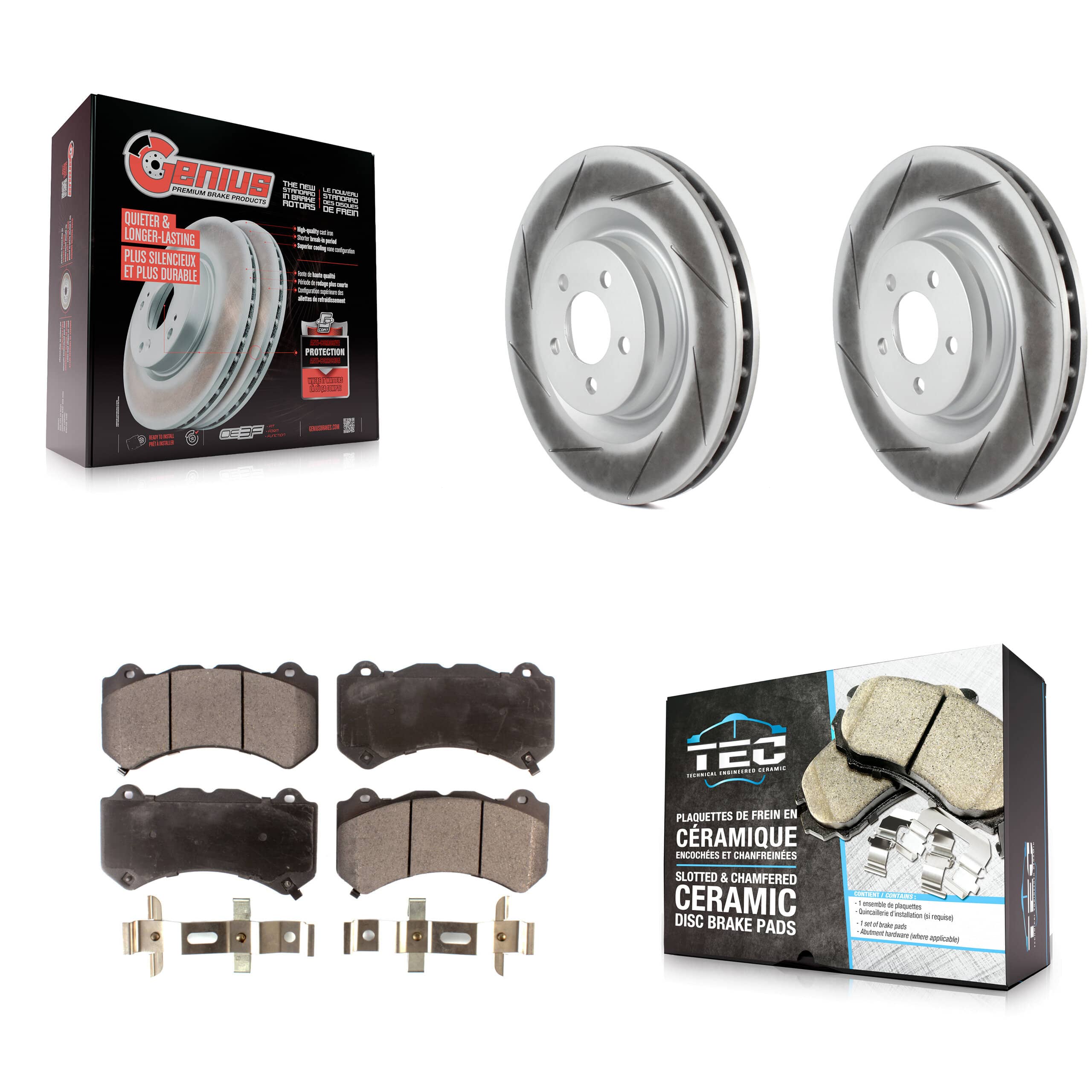 Transit Auto - KGT-100165 - Front Disc Brake Kits